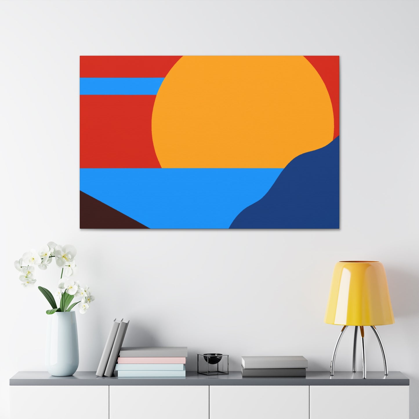 Vista Vexation- Midcentury - Canvas