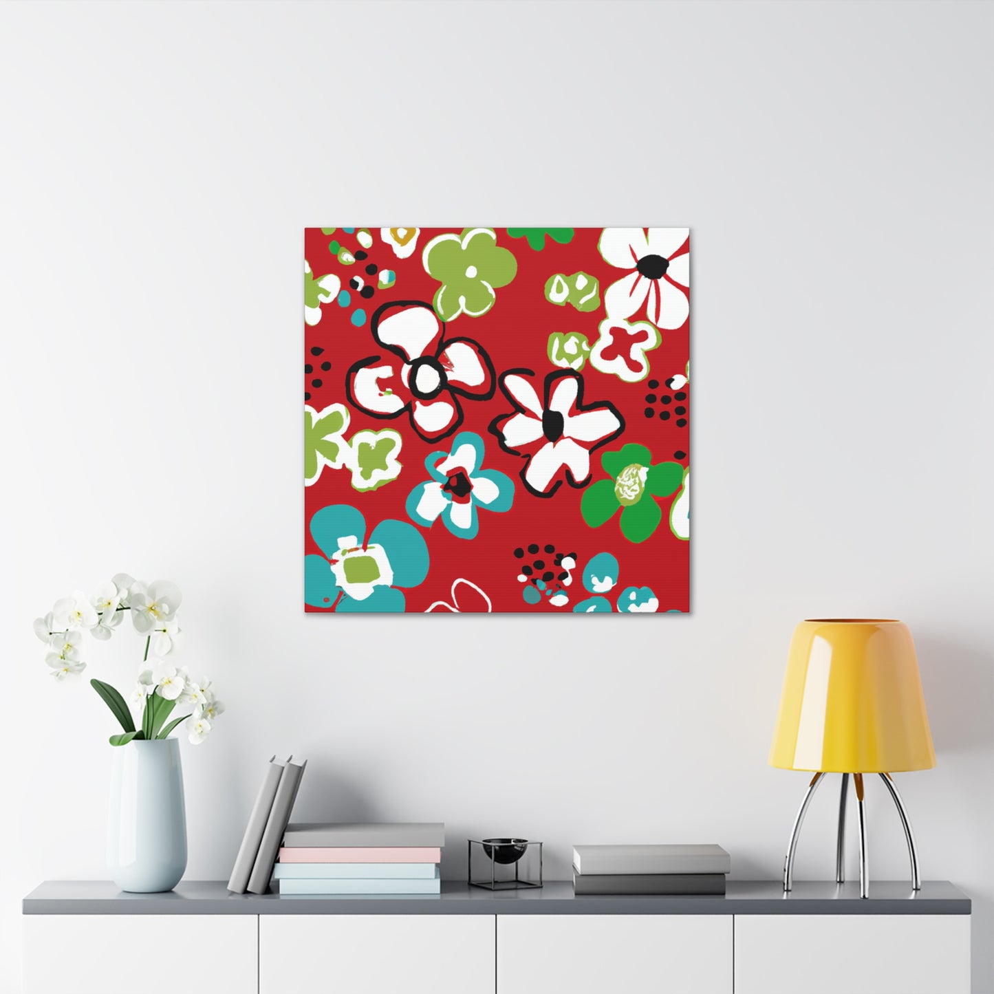 Jacintha - Floral - Canvas