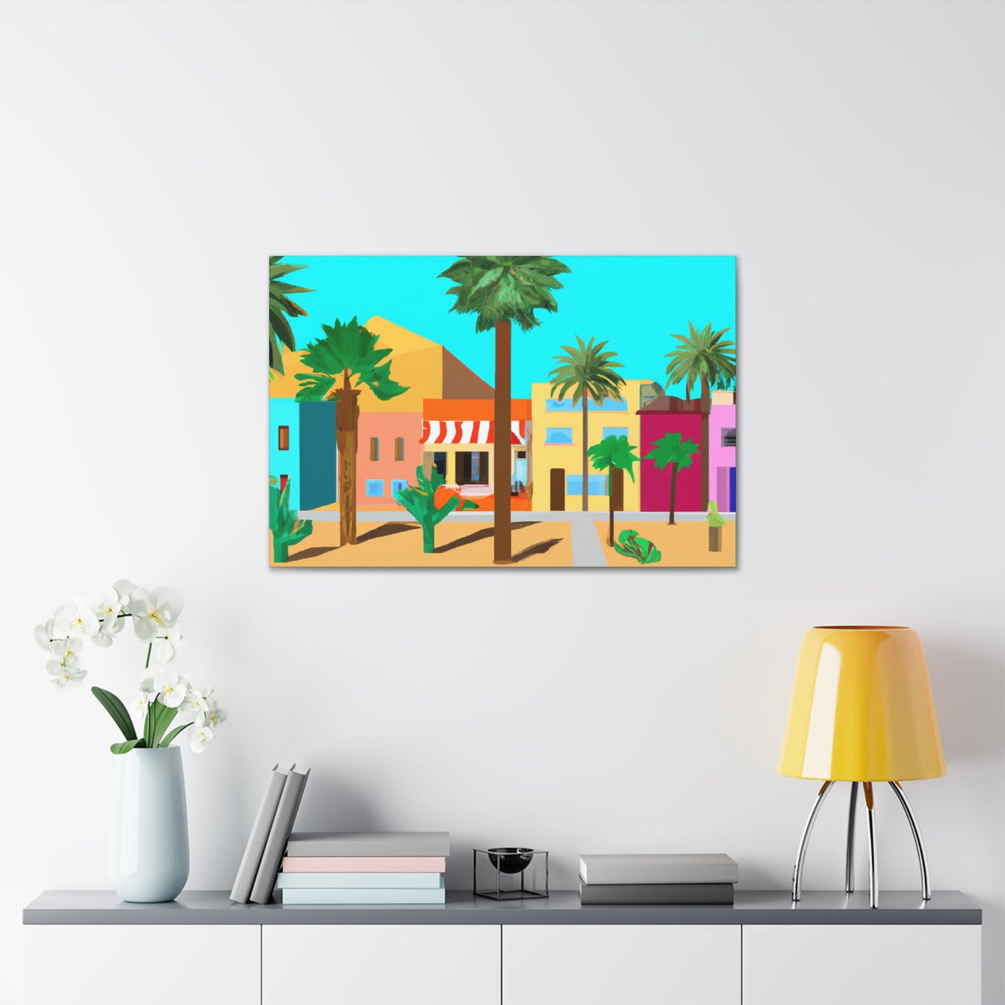Desert Shadow - Architectural - Canvas
