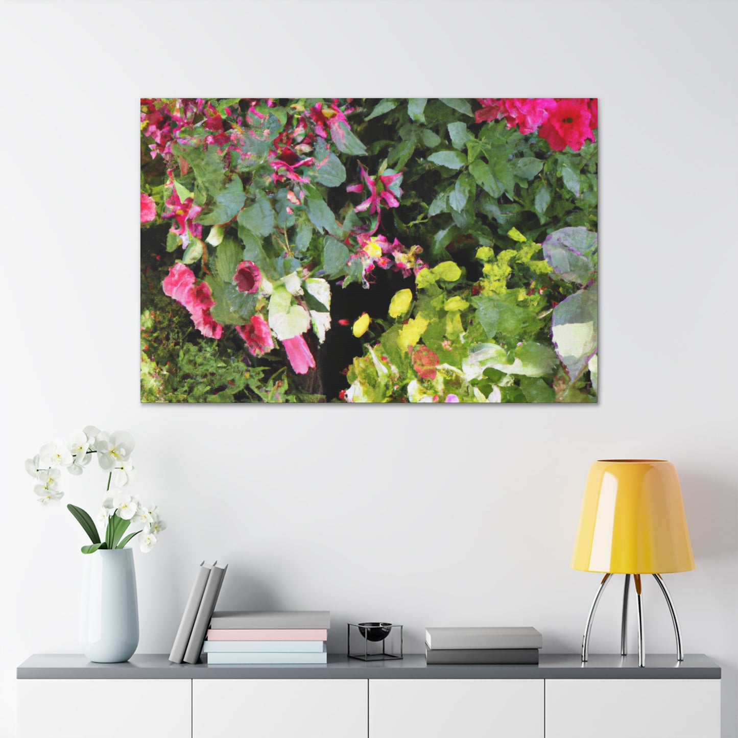 "Blooming Bounty." - Floral Canvas