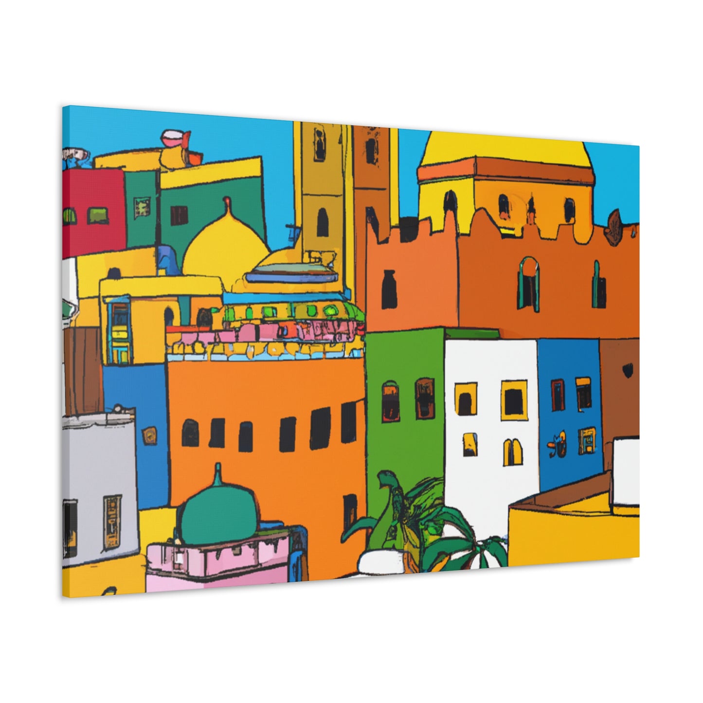 Ibrahim Jadiri - Morraco - Canvas