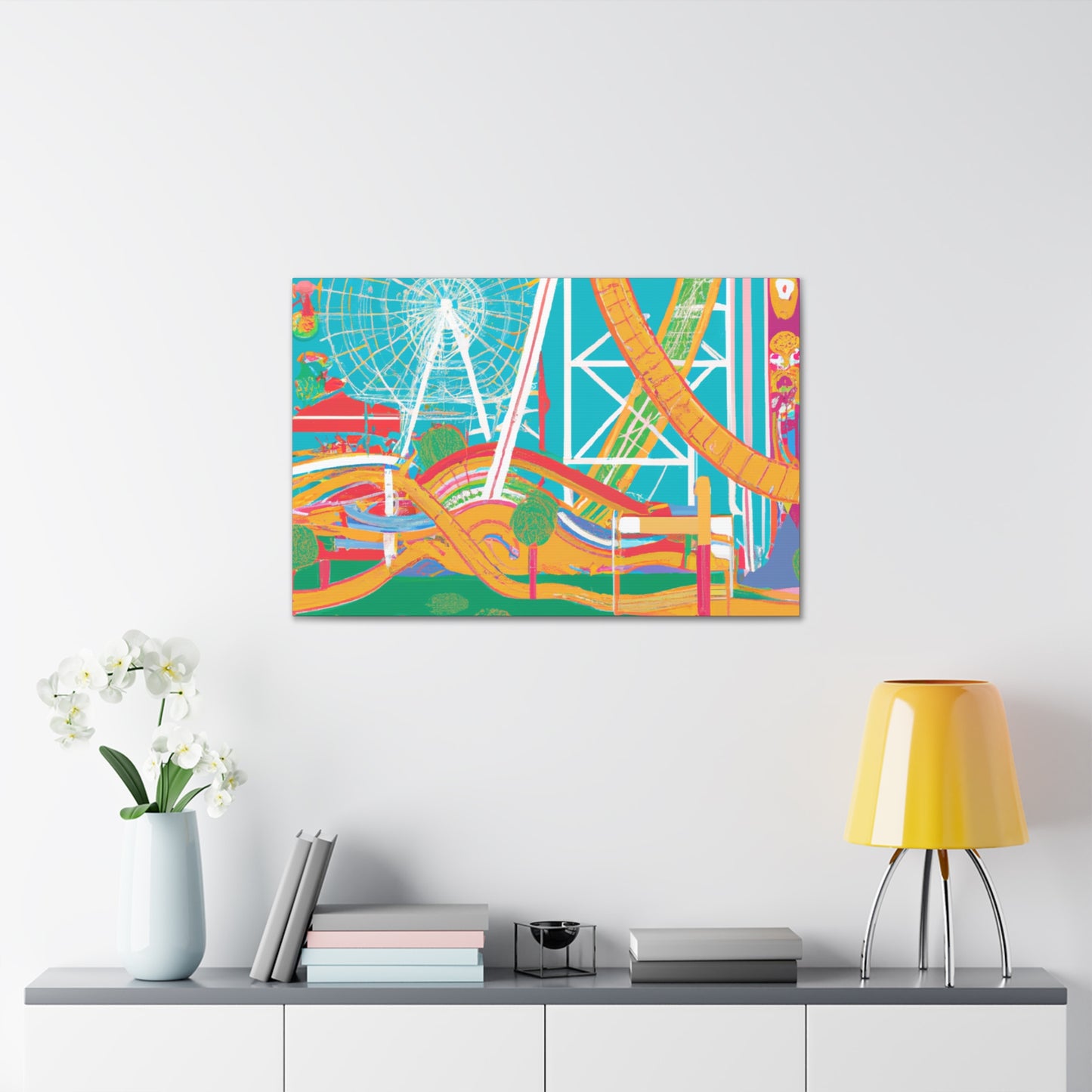Carni-Val Amusement - Canvas