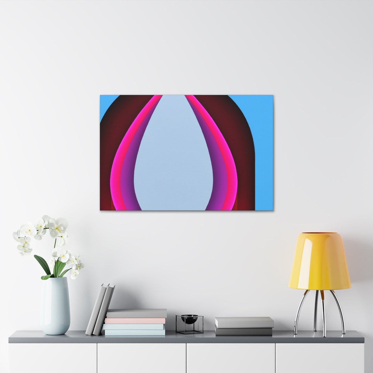 "Geometric Limitless" - Art Deco Canvas