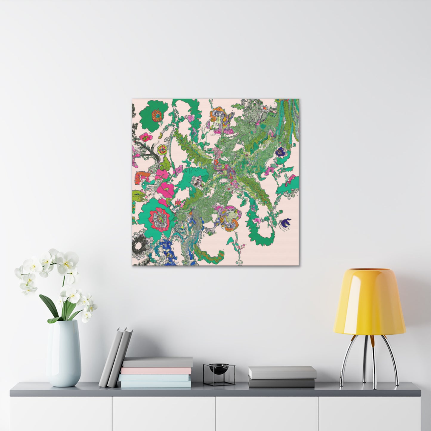 Blissful Beauty - Floral - Canvas