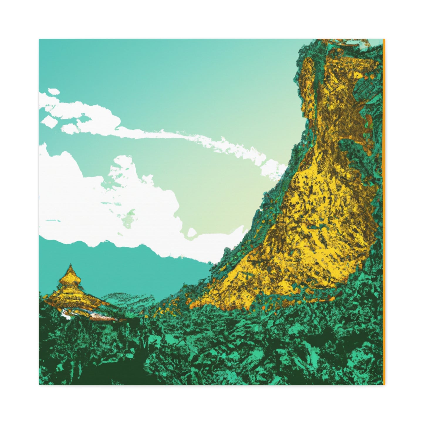Taj Mahal - Destination India - Canvas