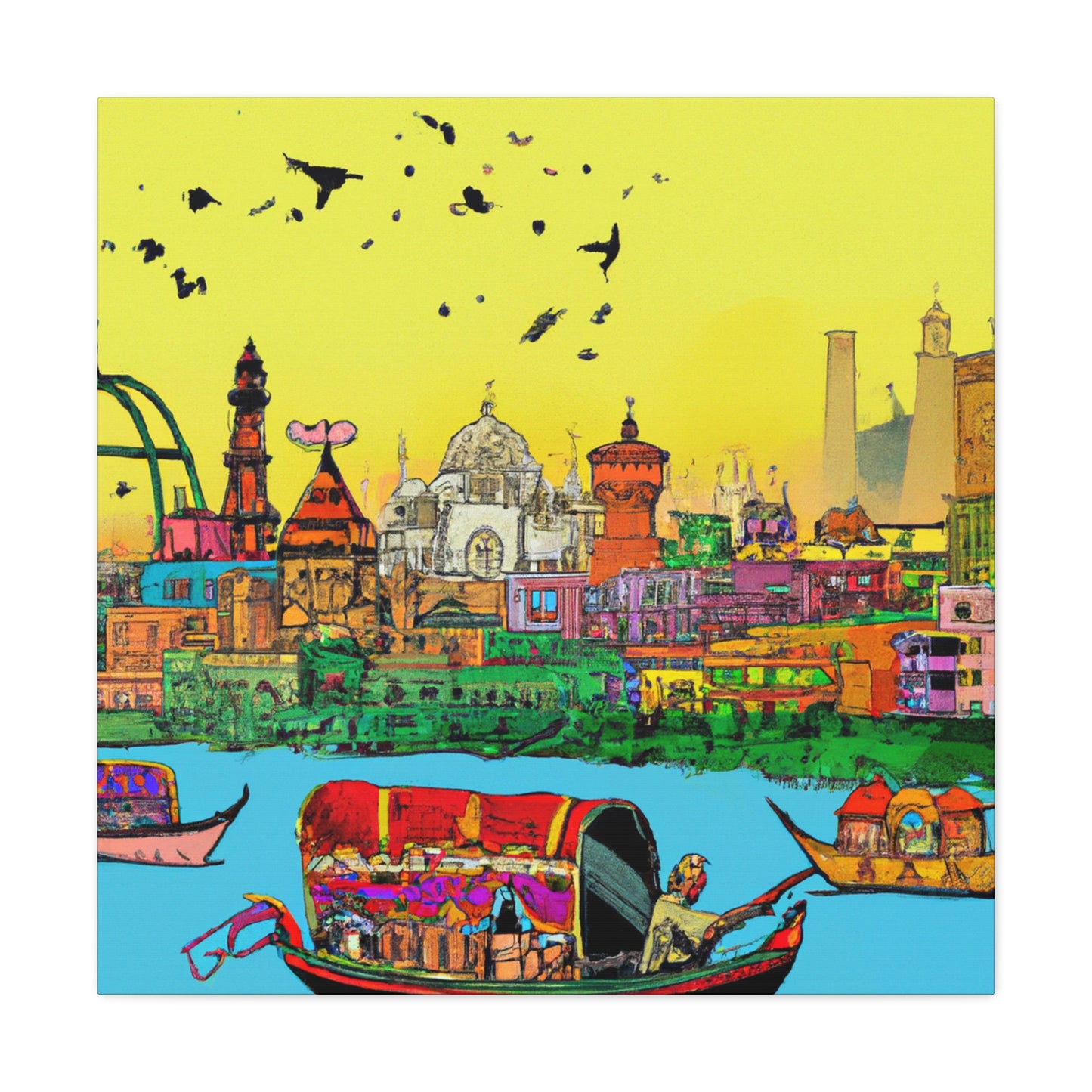 Mangalore - Destination India - Canvas