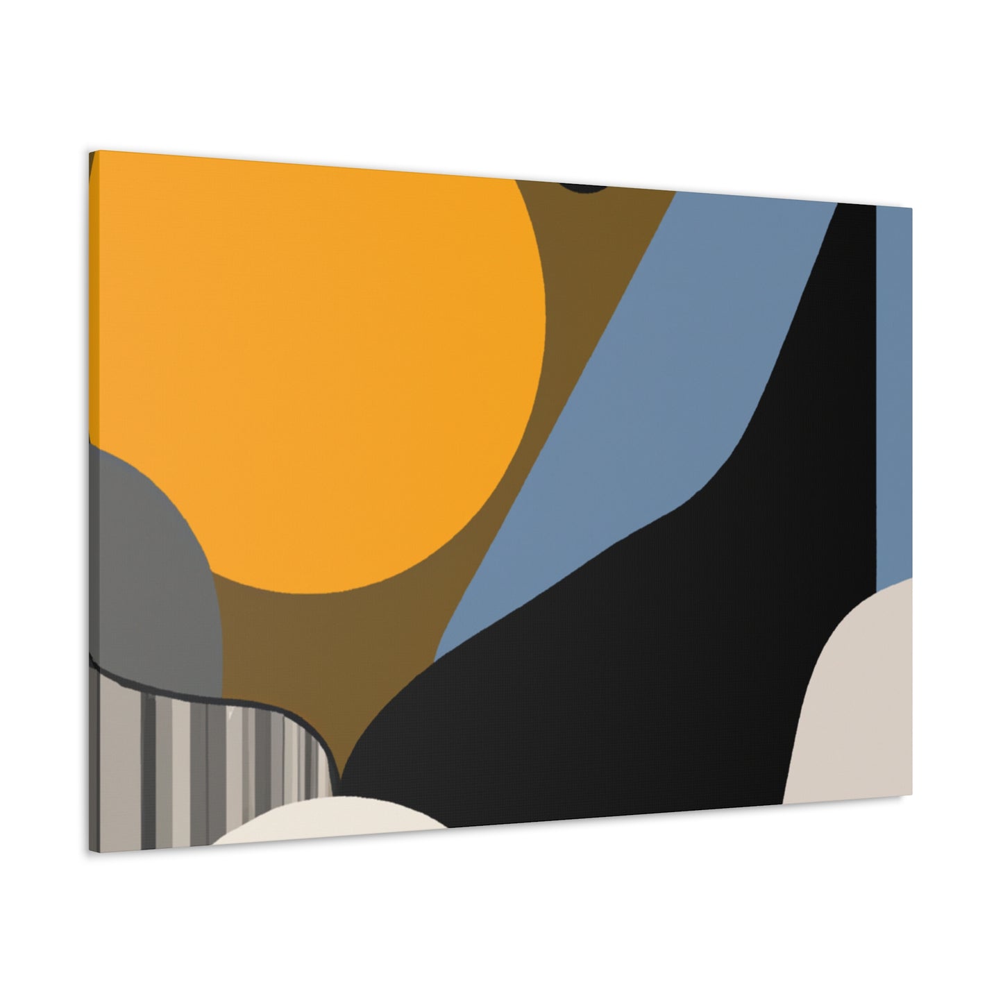 Vibrant Horizons - Midcentury - Canvas