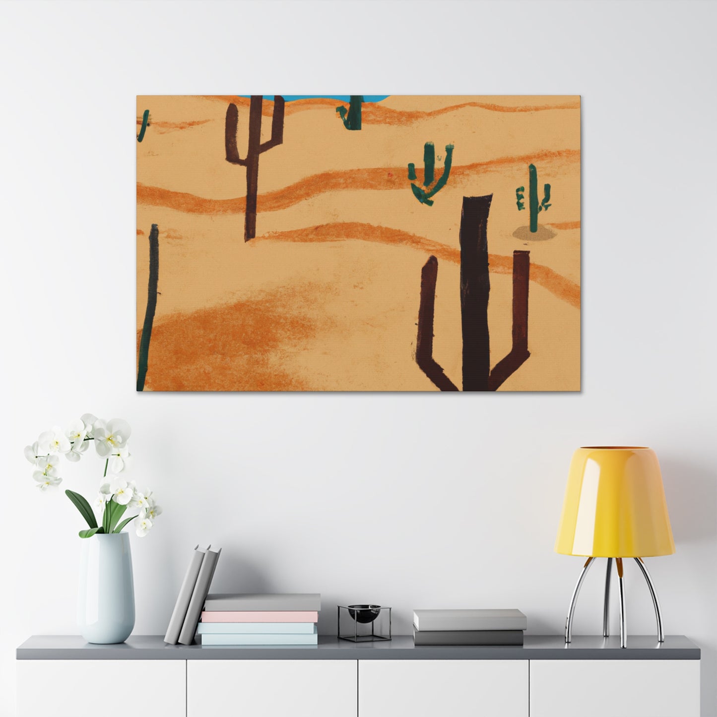 Southwestern Chic - Vintage Contemporary - Desert -Canvas