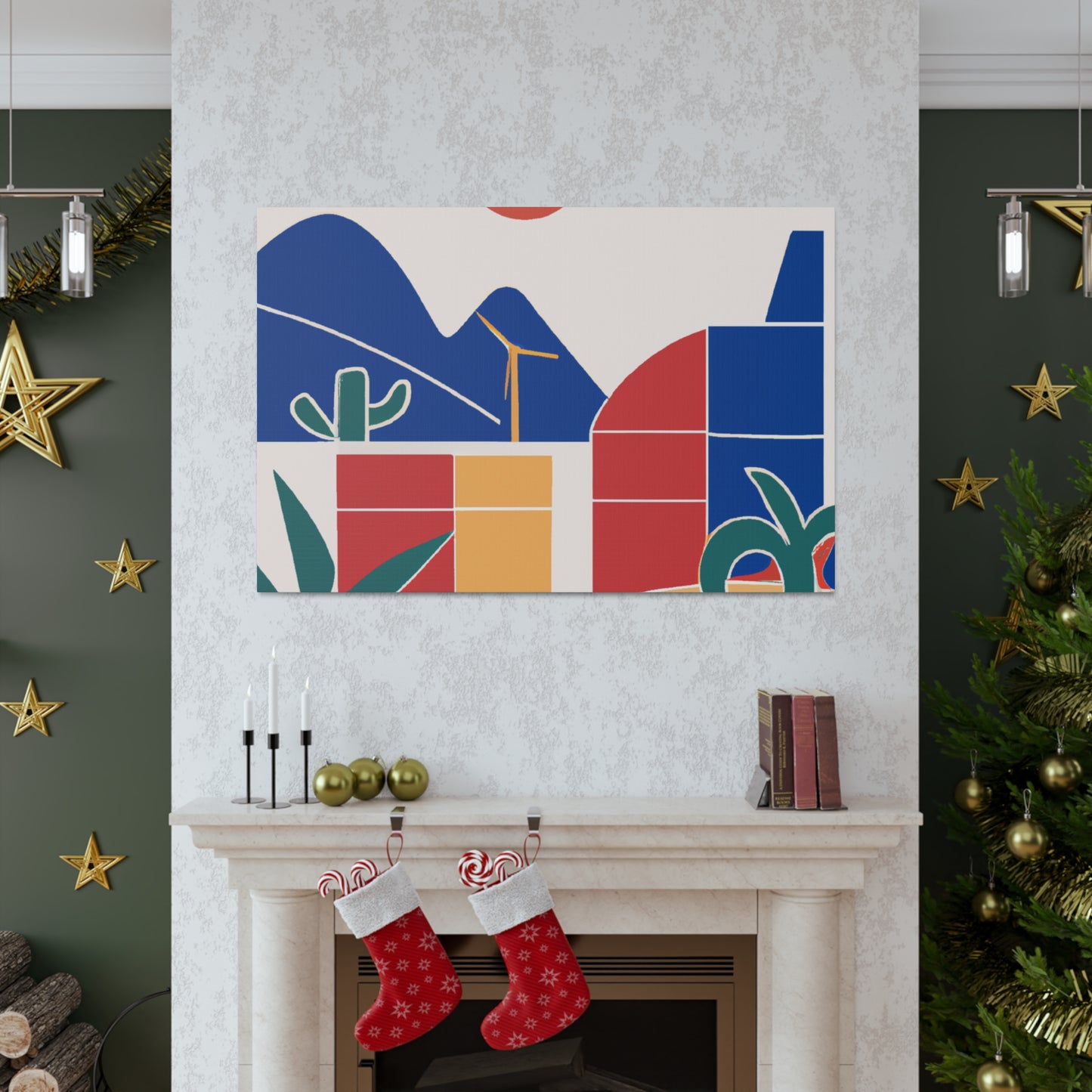 Lovely Spot - Midcentury Canvas