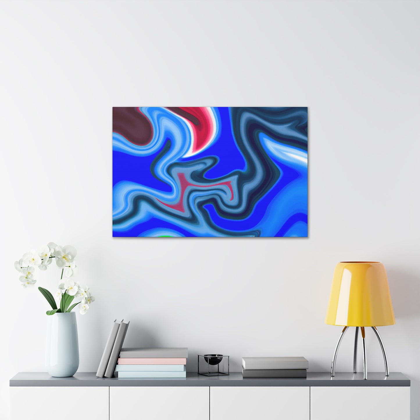 Waterfall Dew - Abstract - Canvas