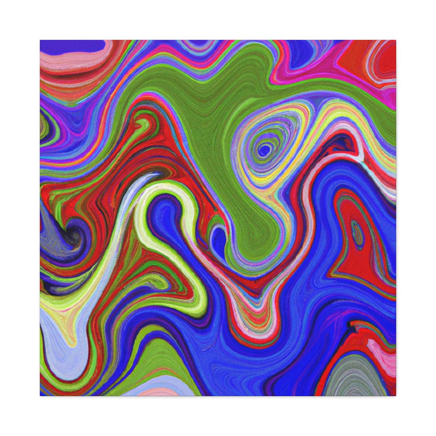 Spiral Seas - Abstract - Canvas