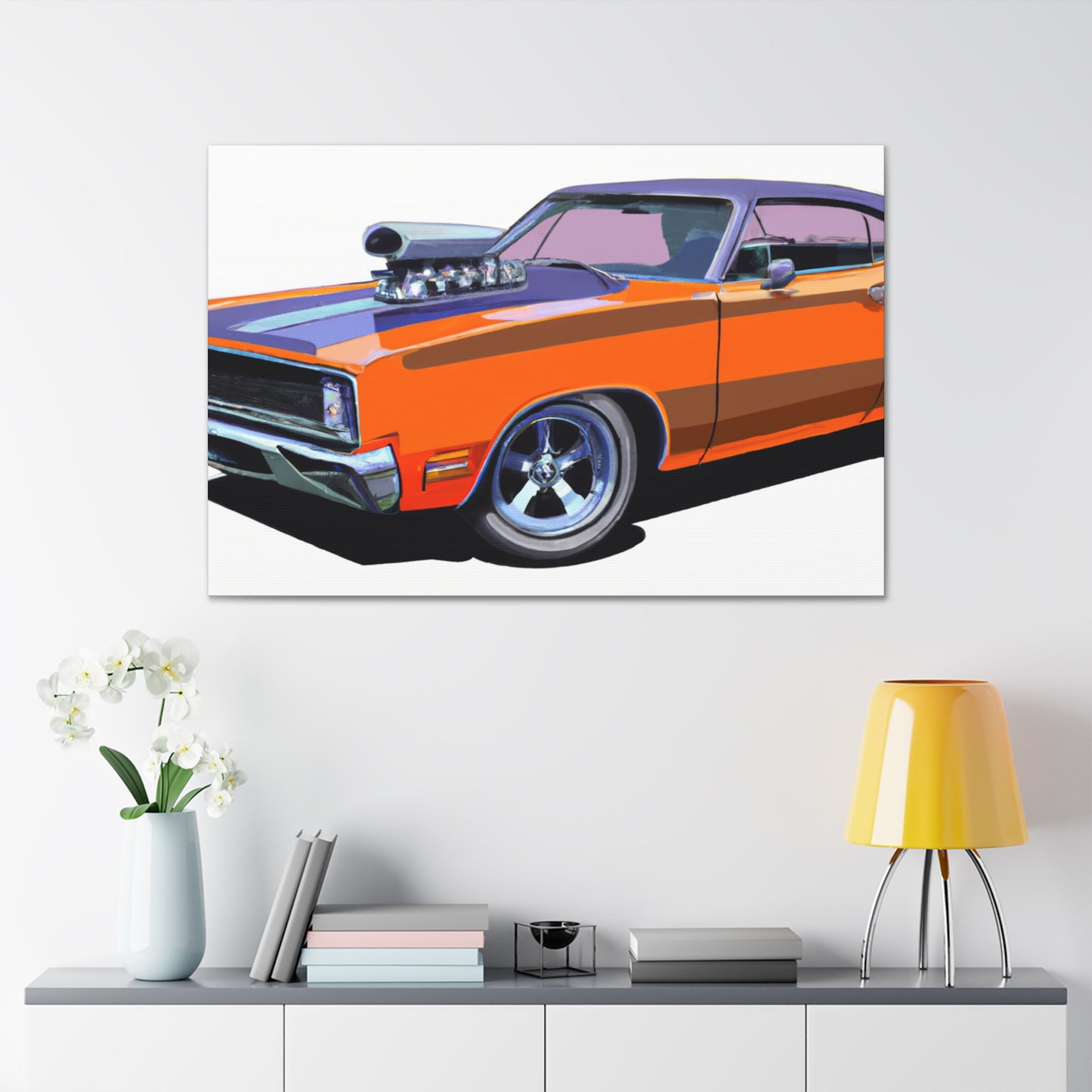 Rocket Racer - Automobile - Canvas