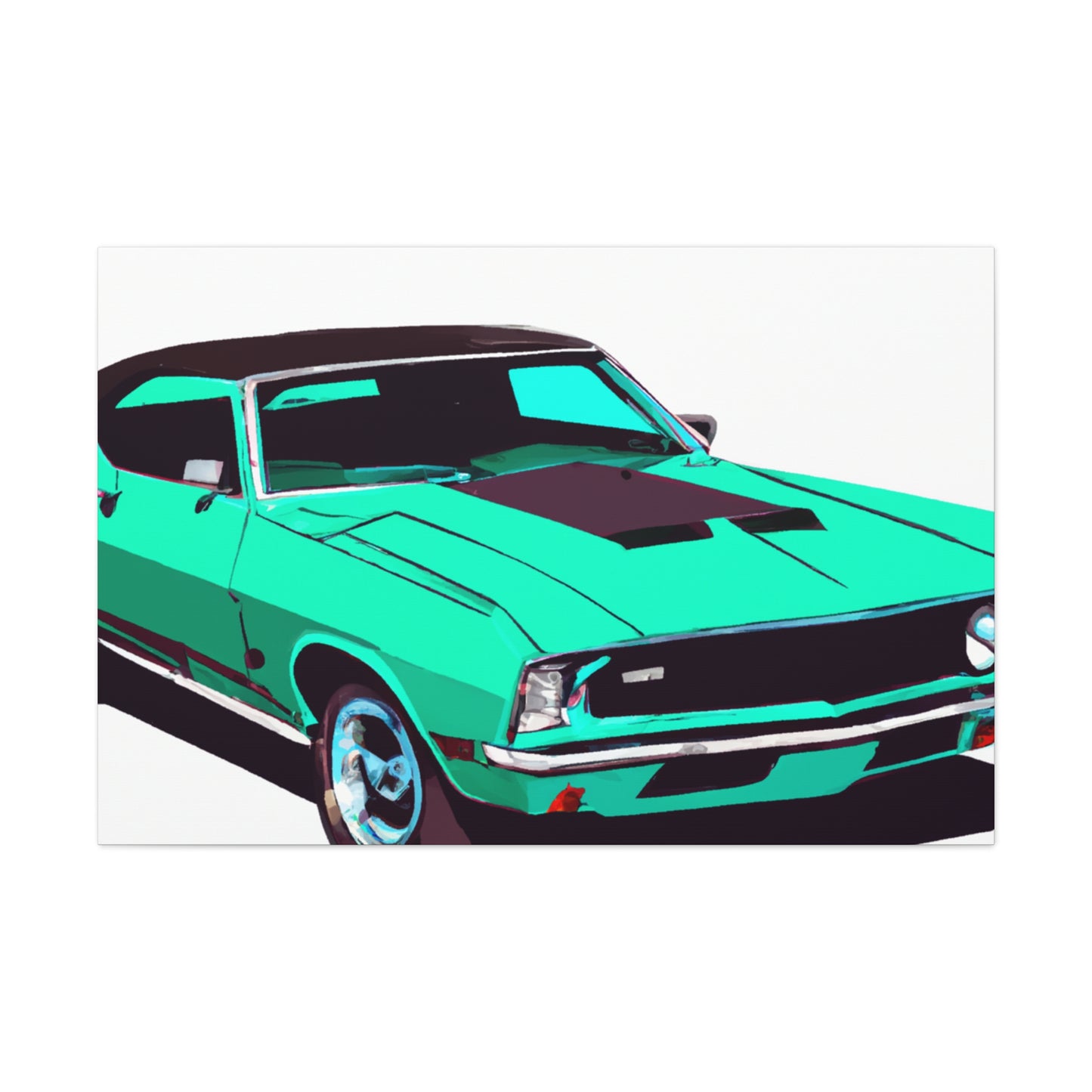 The Flame Thrower - Automobile - Canvas