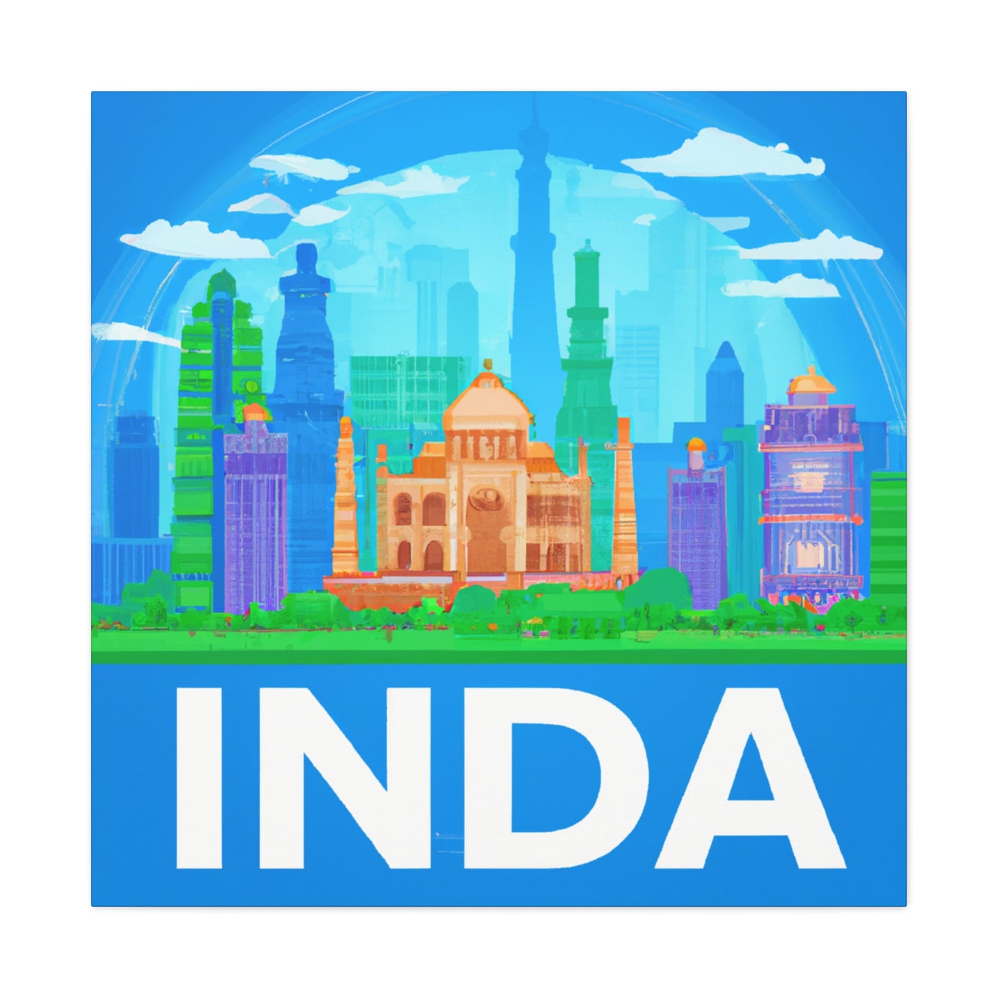 Dhara Chand - India - Canvas