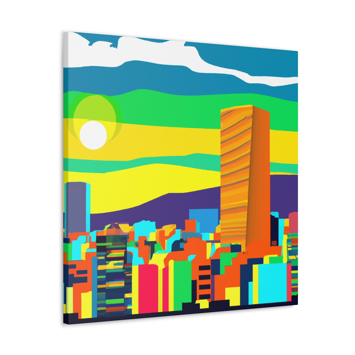 César Martínez - South America - Canvas