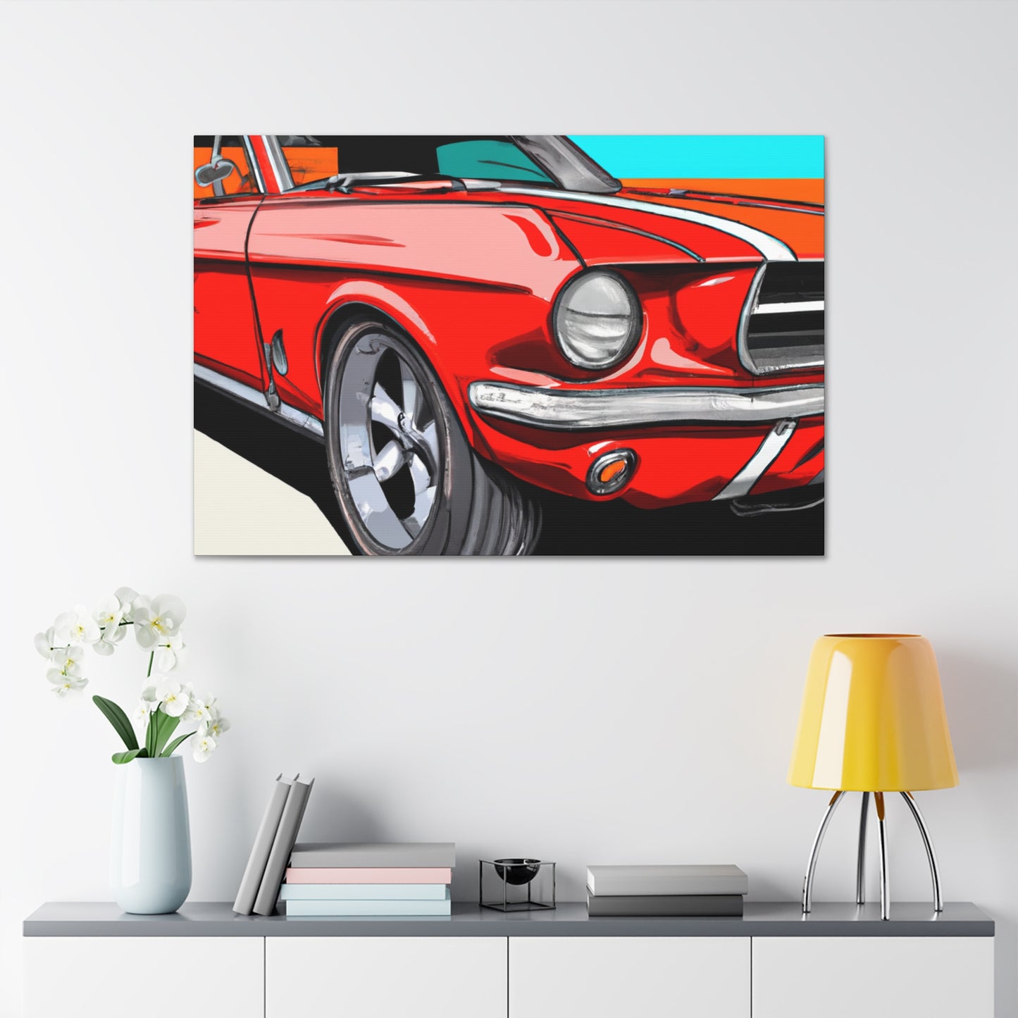 Vintage Phanton - Automobile - Canvas