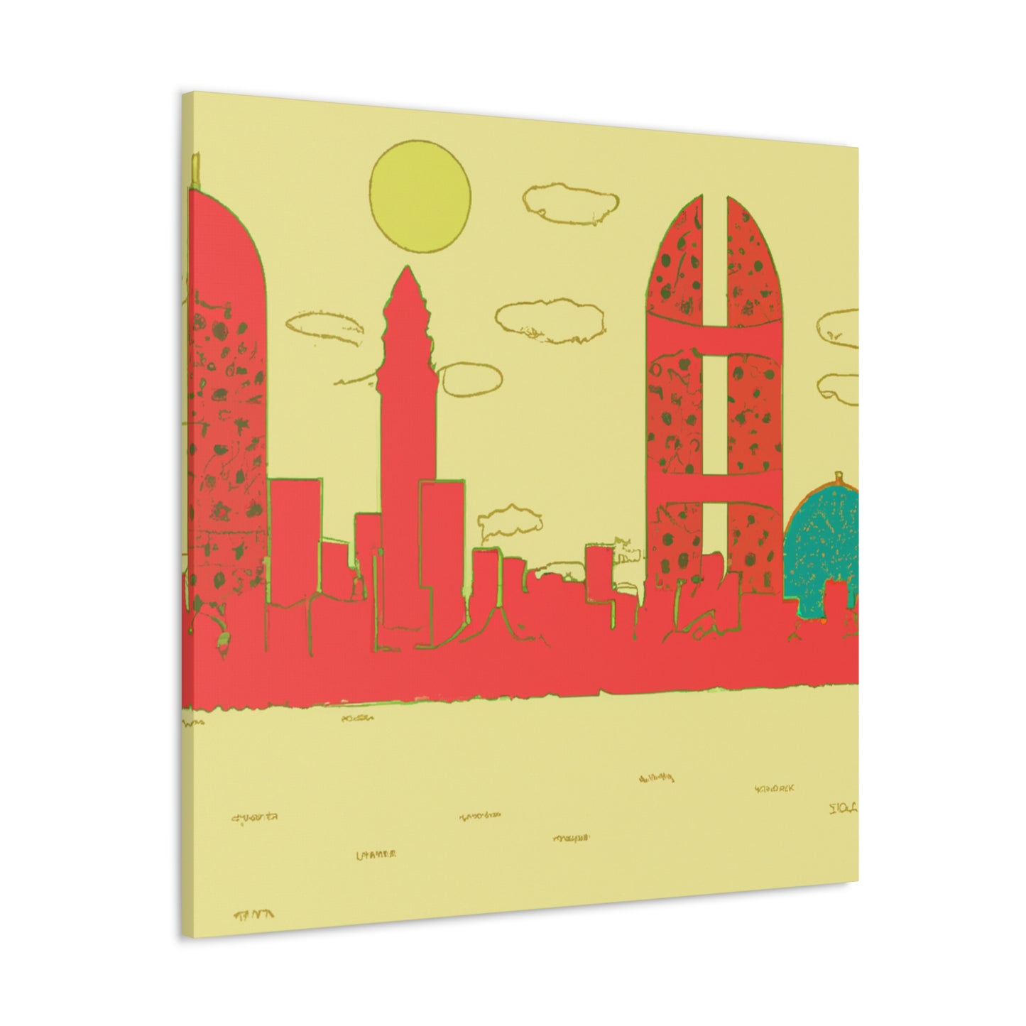 Turbillon - Middle East - Canvas