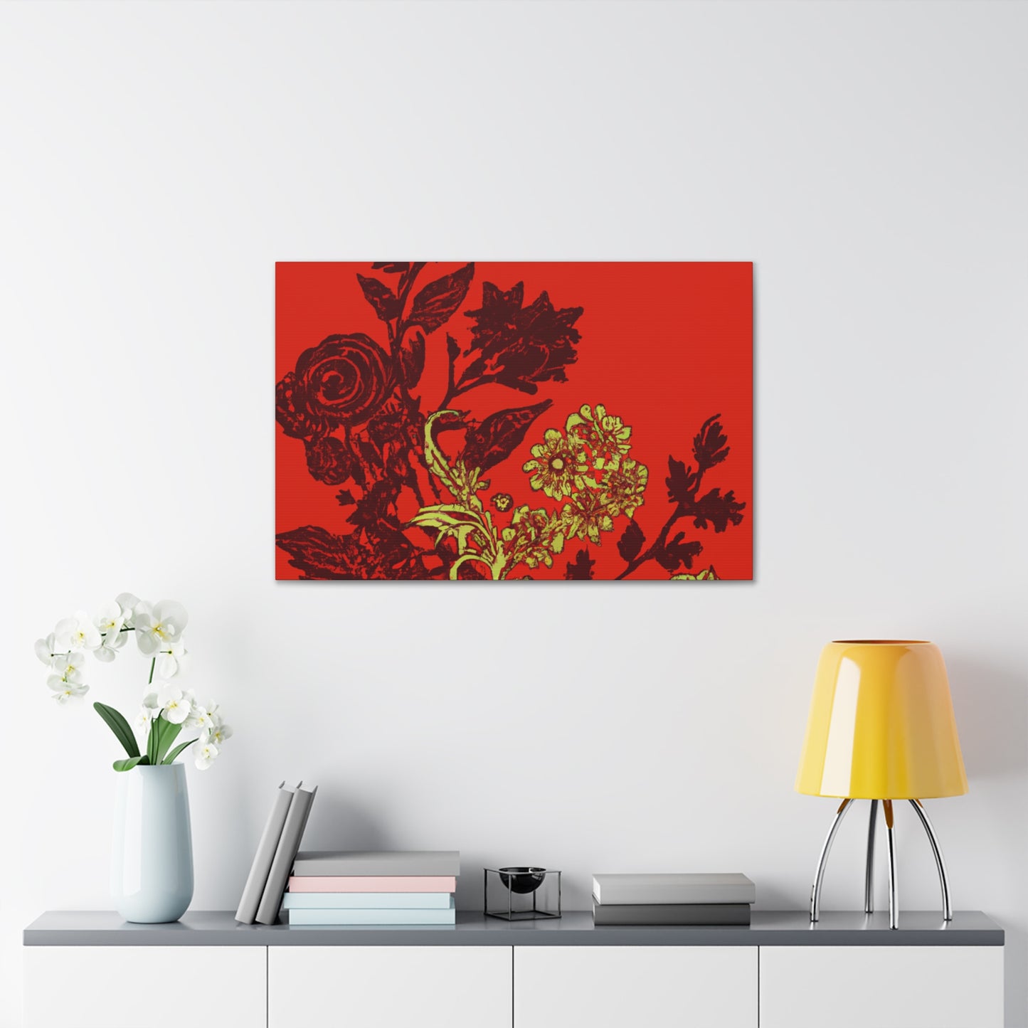 Sunburst-Floral - Canvas