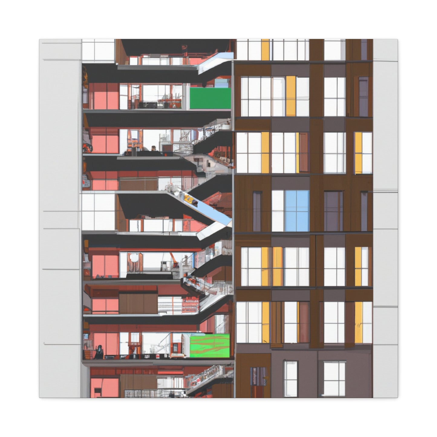 Mirella daVinci - Canvas - Architectural