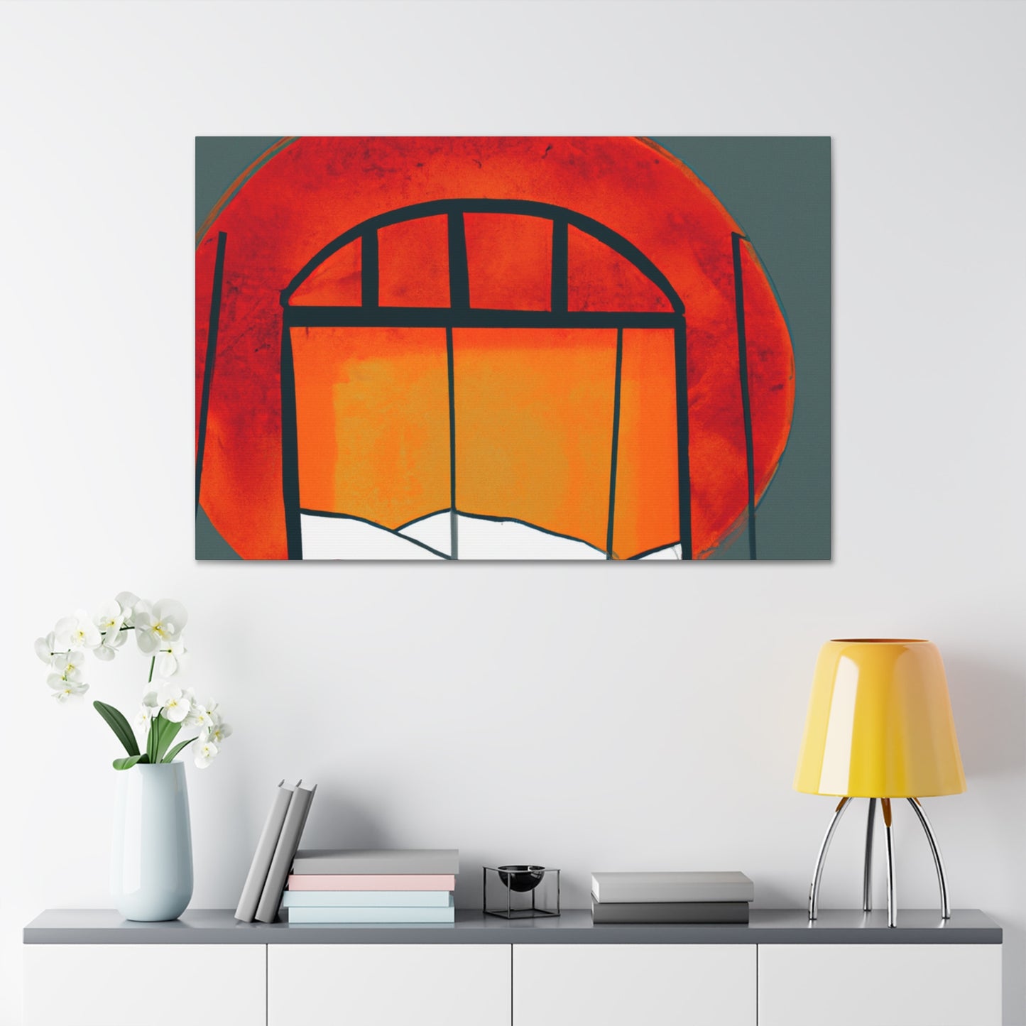 Window Seat- Midcentury Canvas