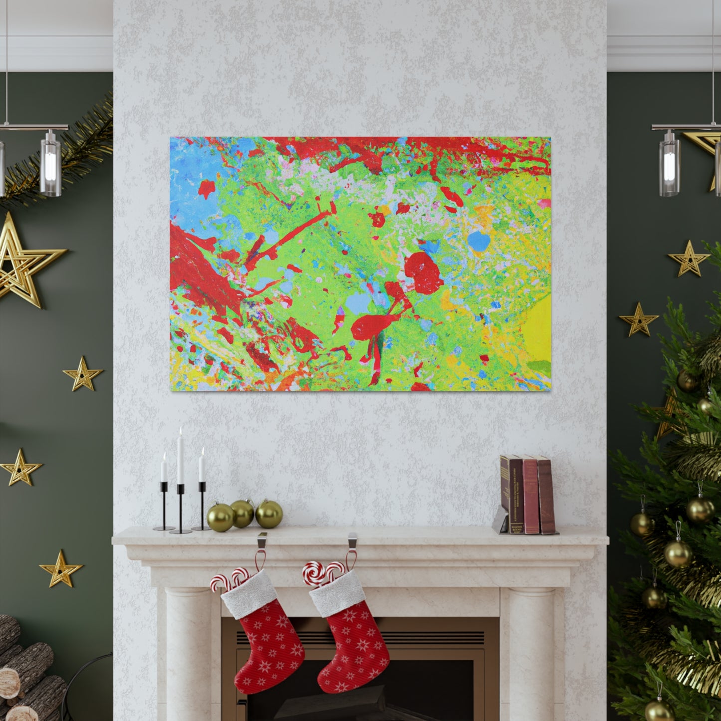 "Early Morning Foggy Rio Vista" - Abstract Canvas