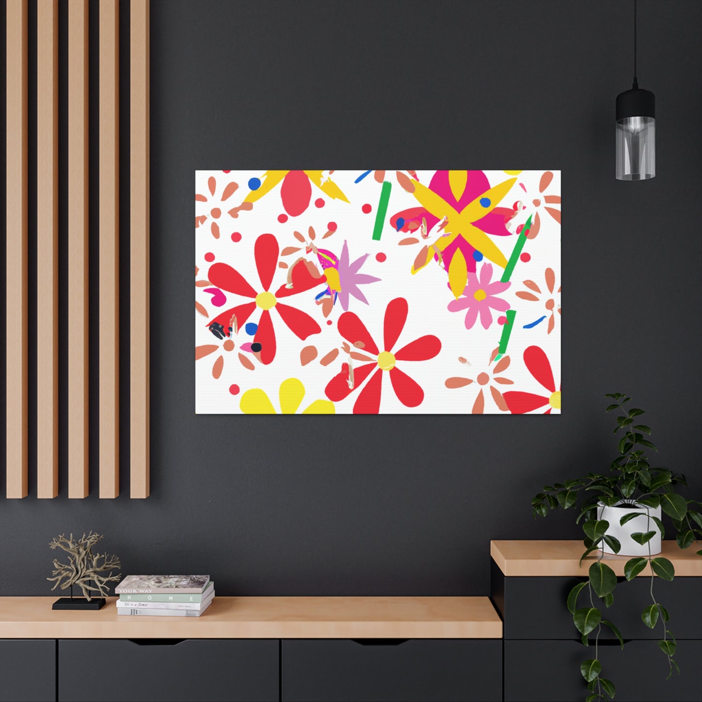 A Floral Fortune - Floral Canvas