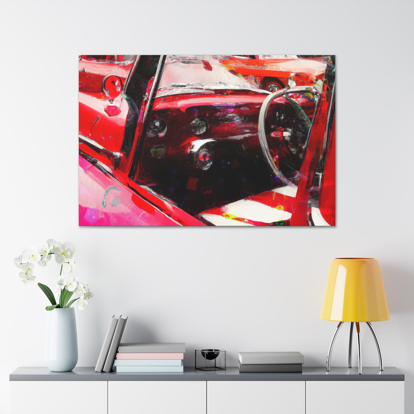 Driver's Seat - Automobile Canvas