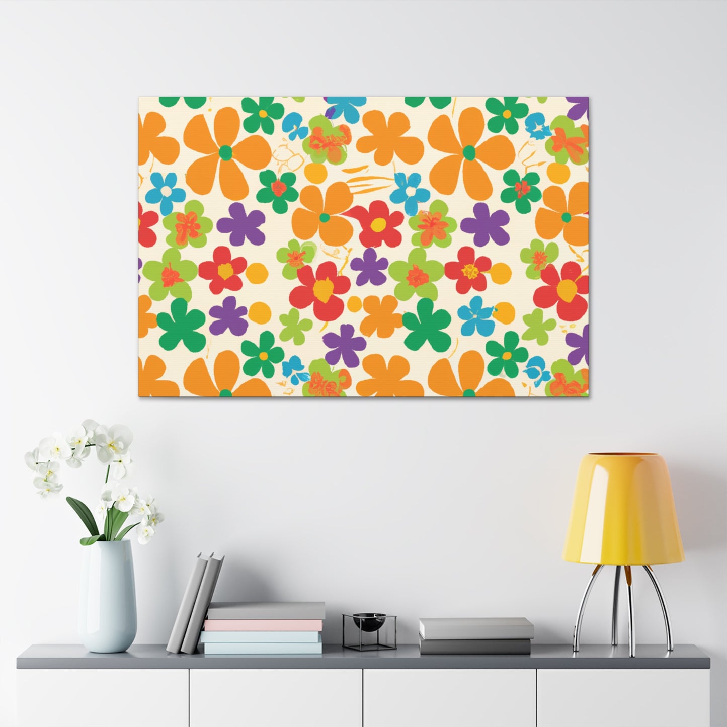 Splendid Petals - Floral Canvas