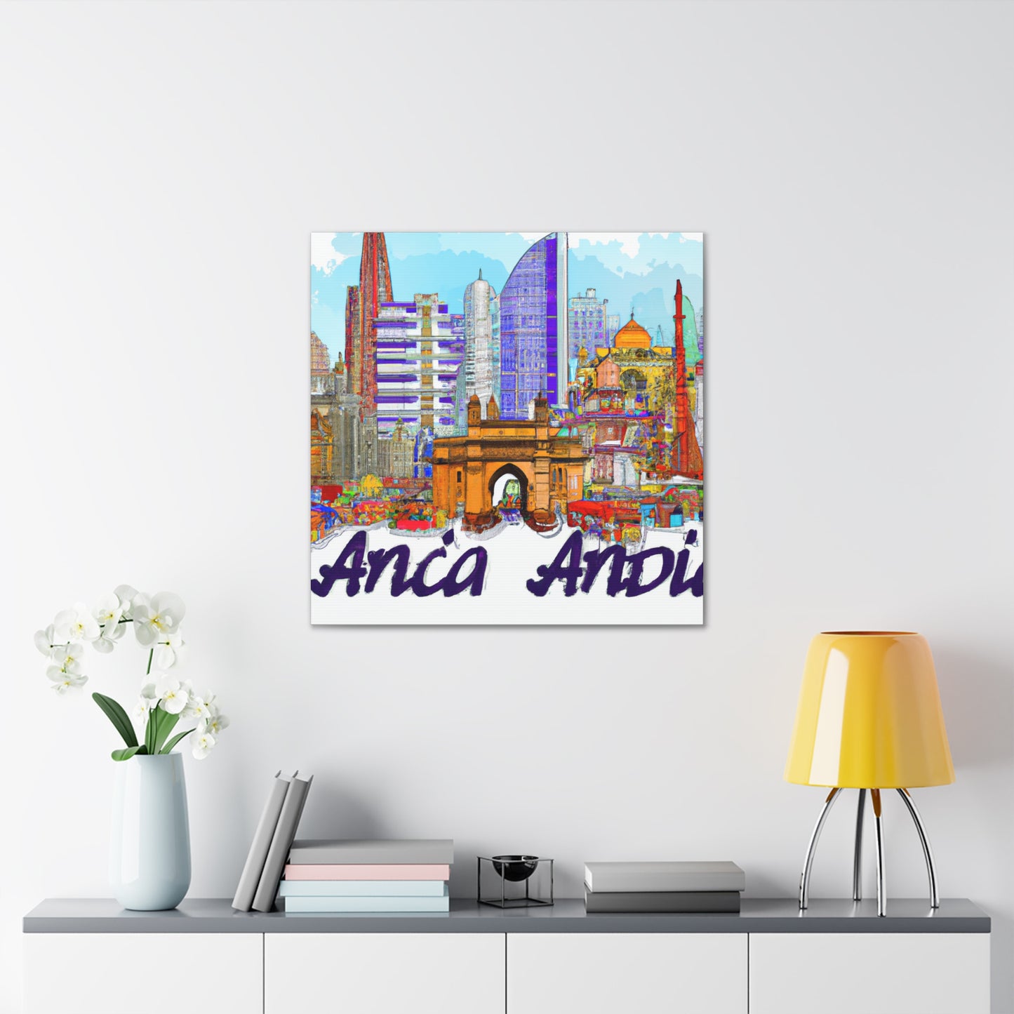 Taj Mahal - Destination India - Canvas