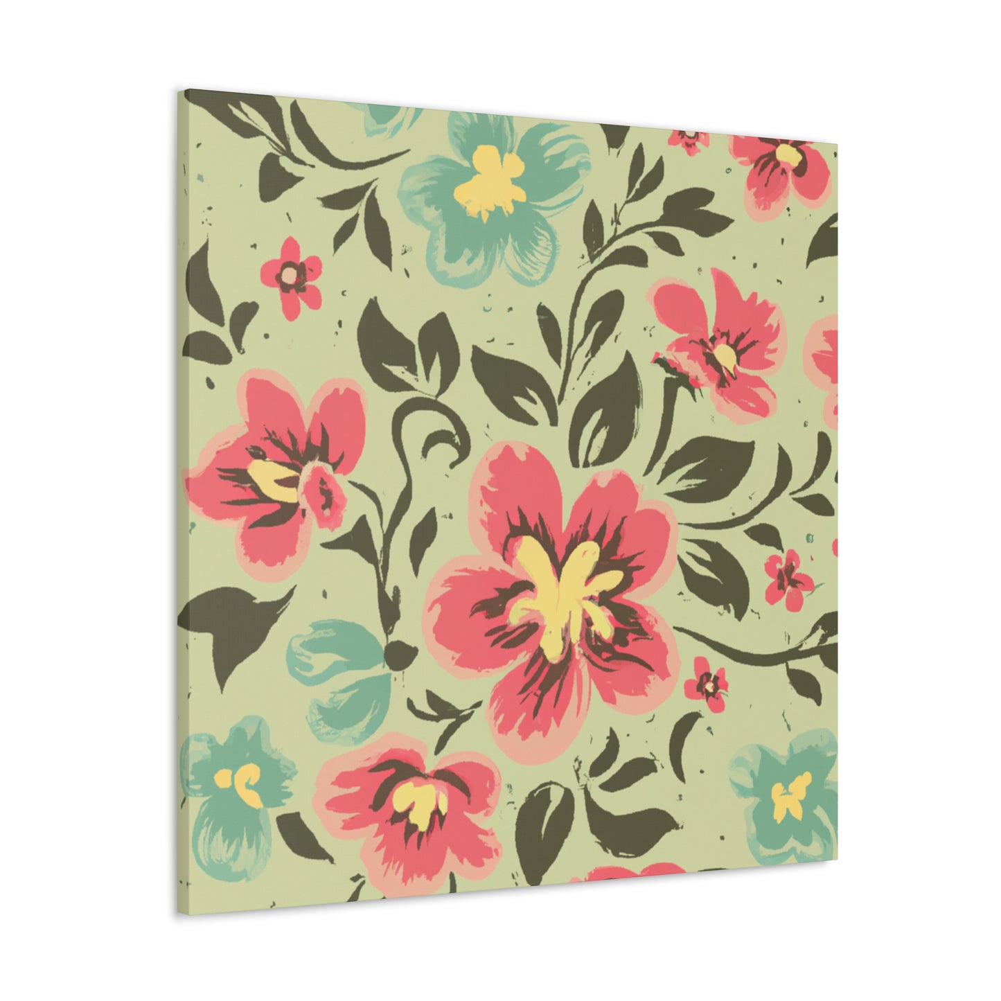 Solstice Sunrise - Floral - Canvas