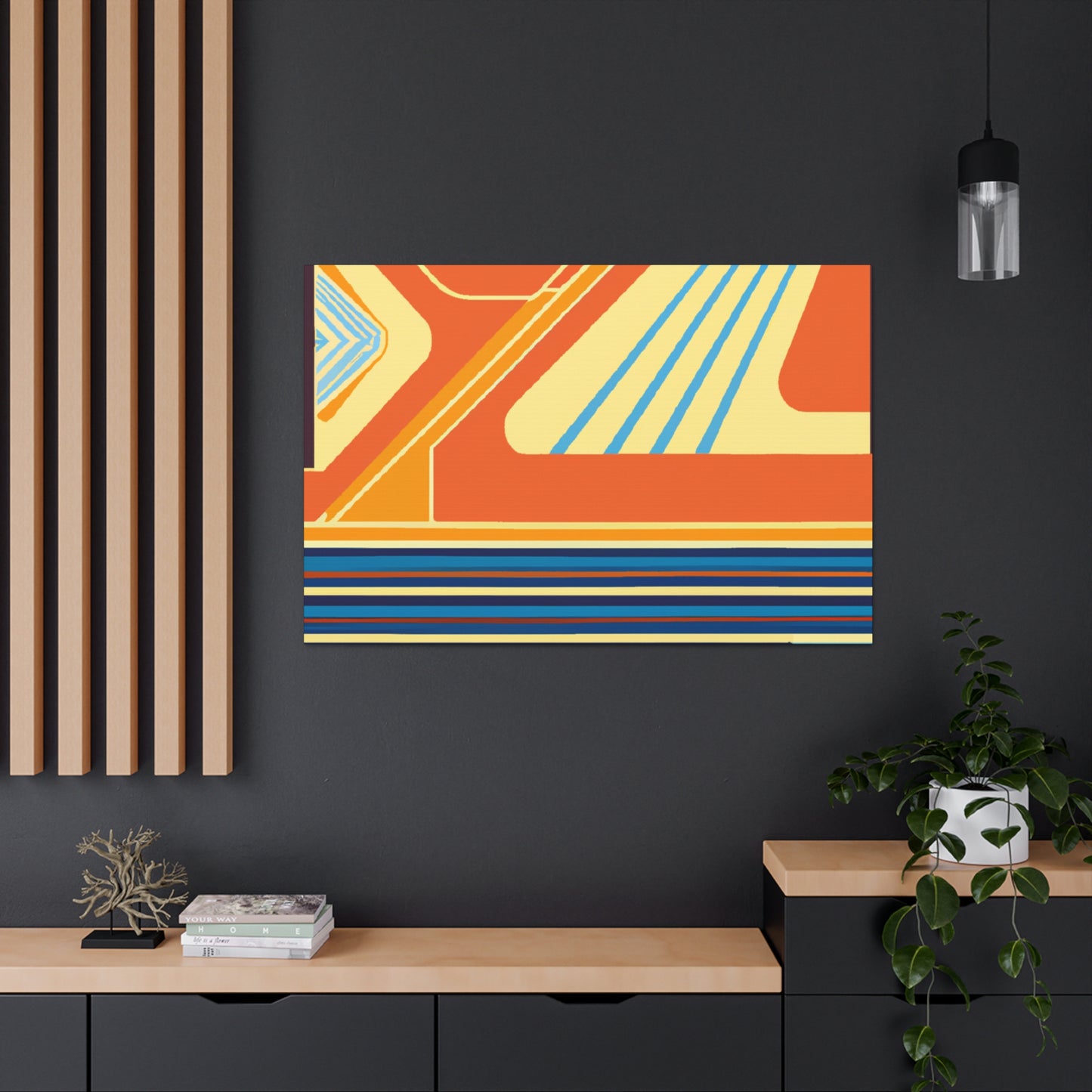 Brilliant! - Midcentury Canvas