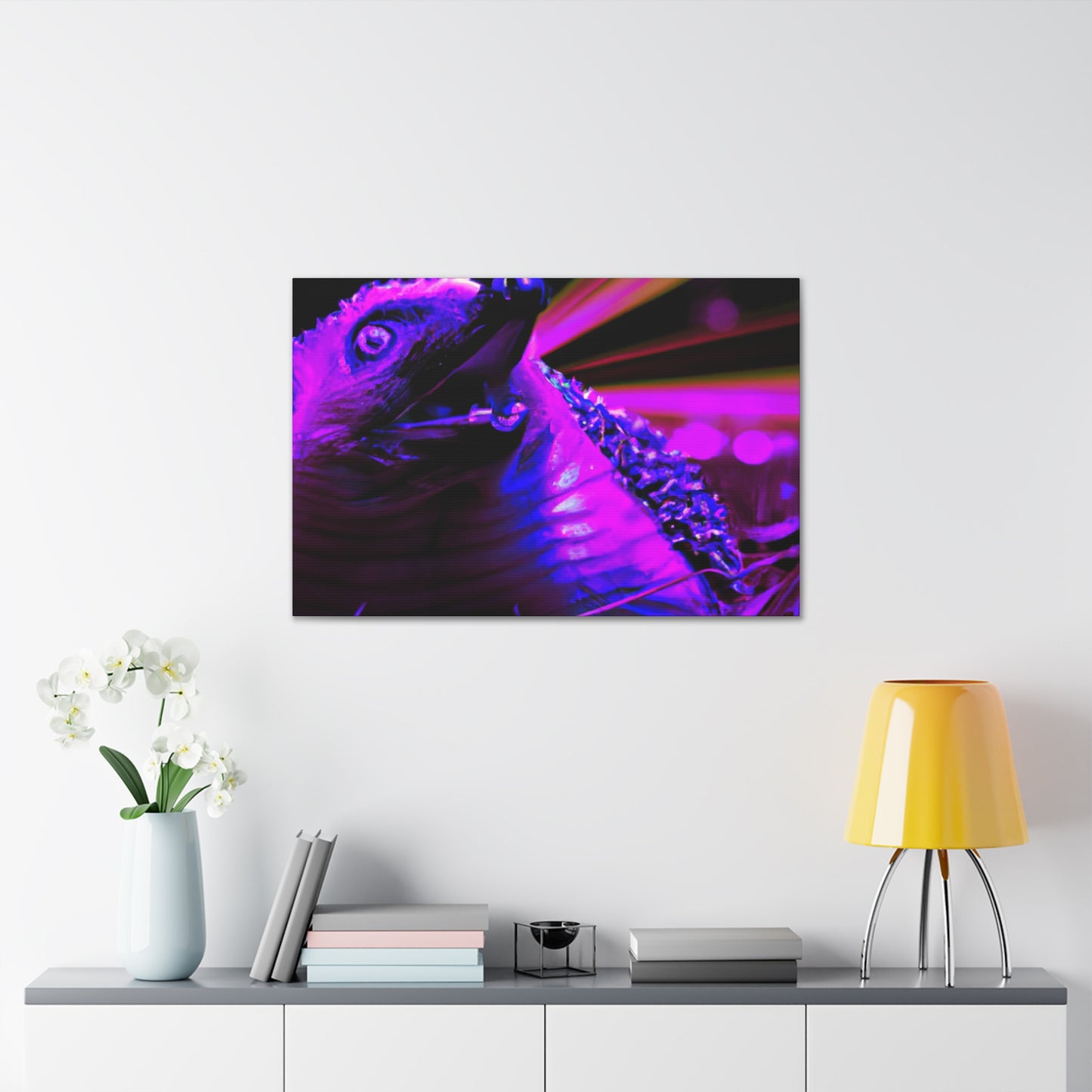 Feathery Fuzzball - Canvas - Wildlife