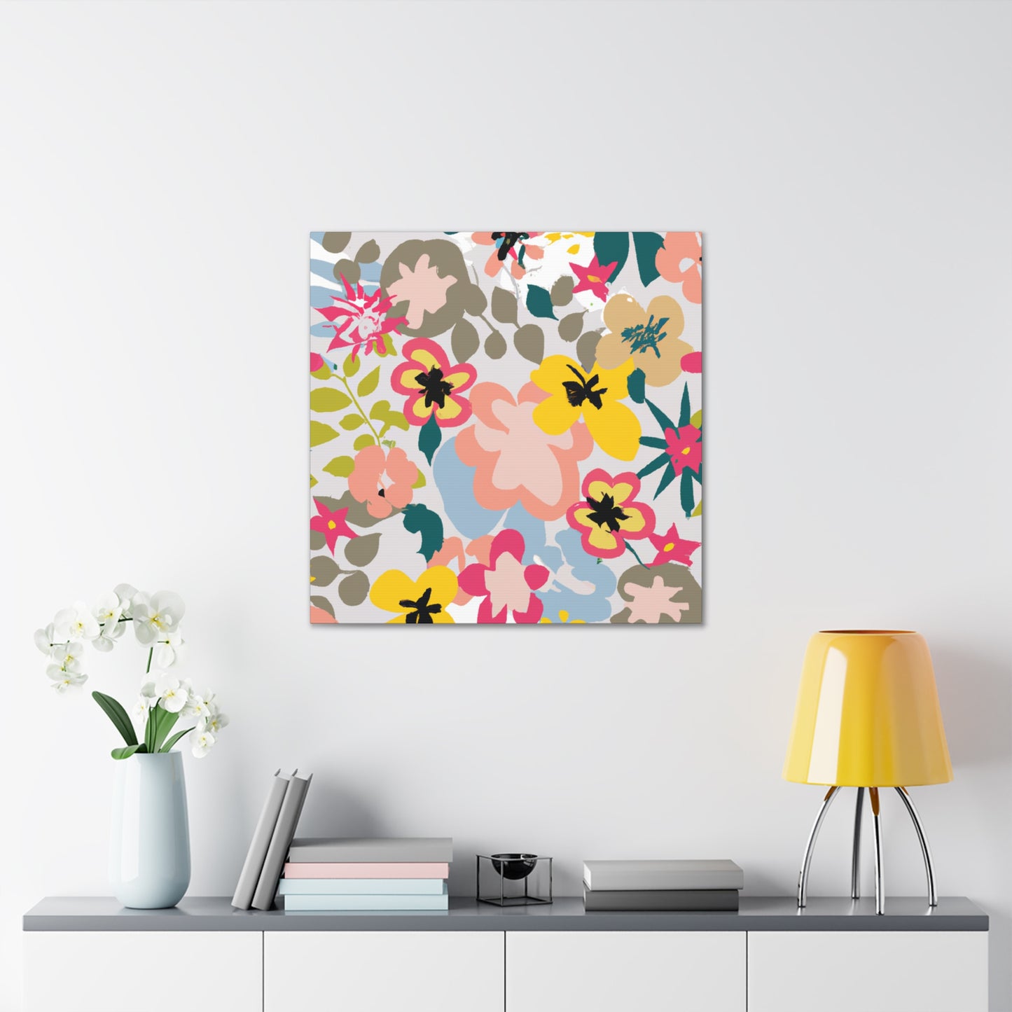 Cherished - Floral - Canvas