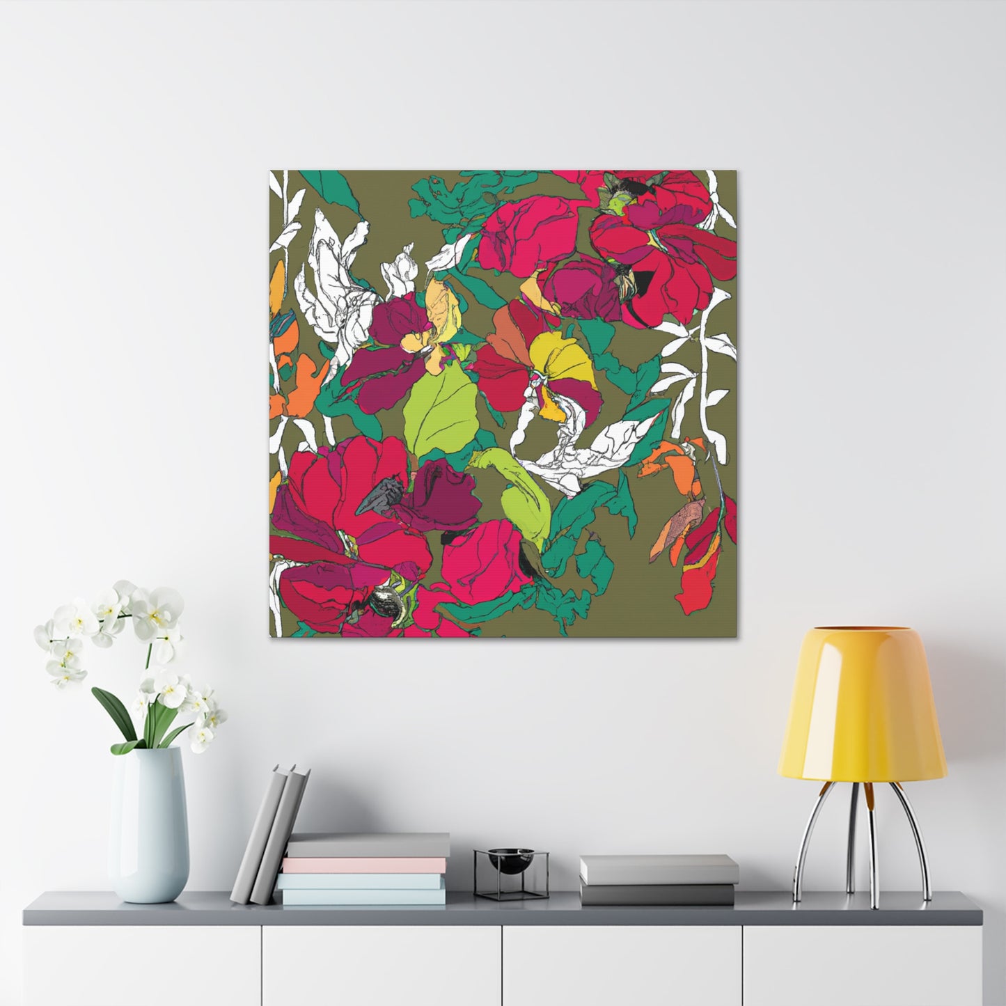 Vespera - Floral - Canvas
