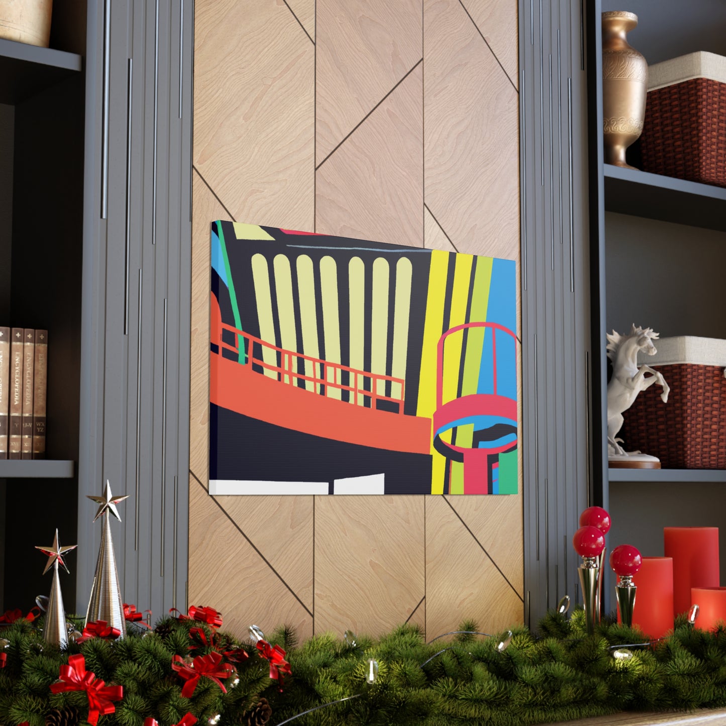 Bridge Balcony - Canvas Pop Art