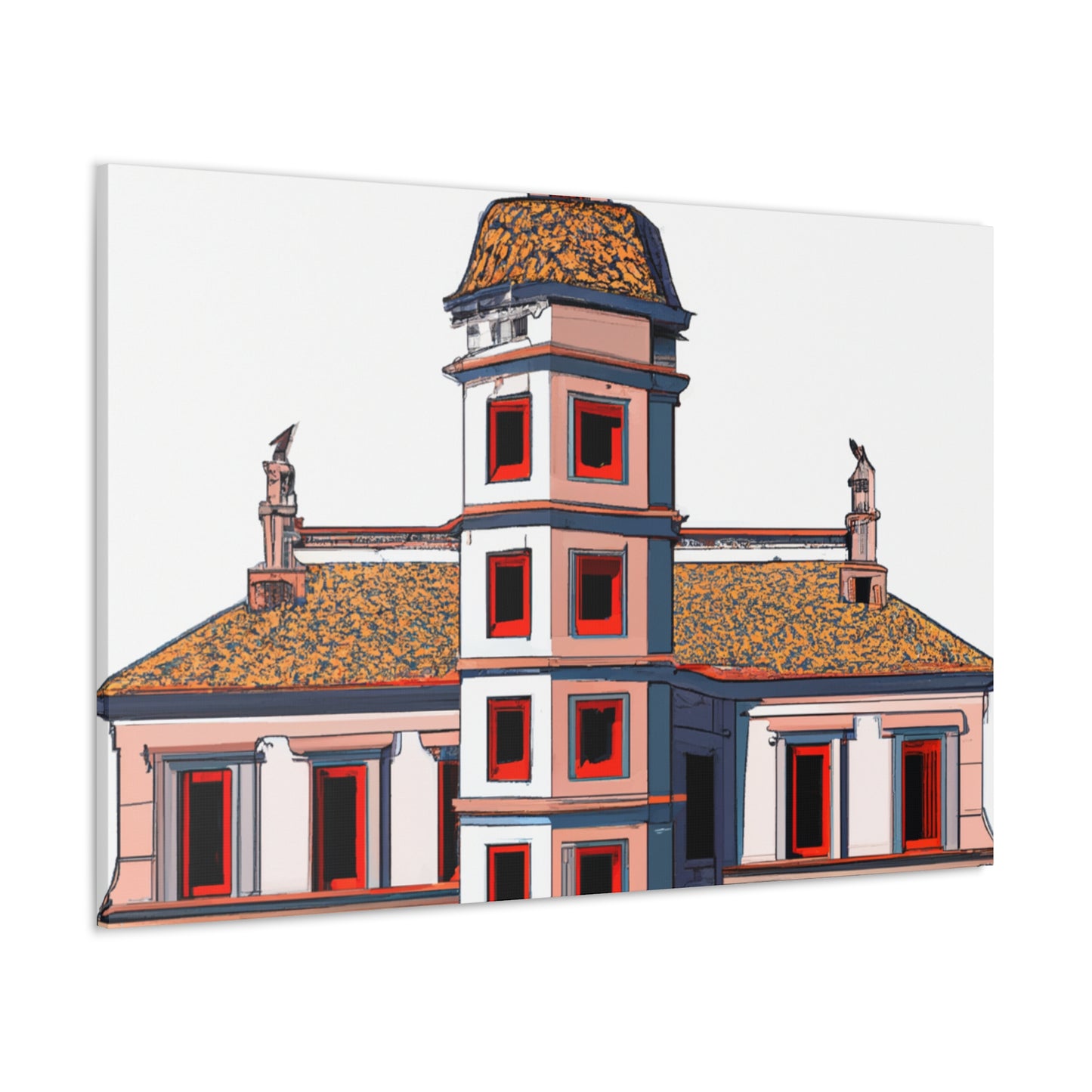 Lambertus de Vos - Canvas - Architectural