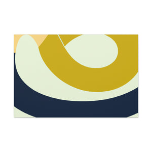 Sunburst Stargazer - Midcentury - Canvas