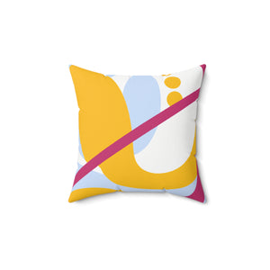 Spun Polyester Square Pillow