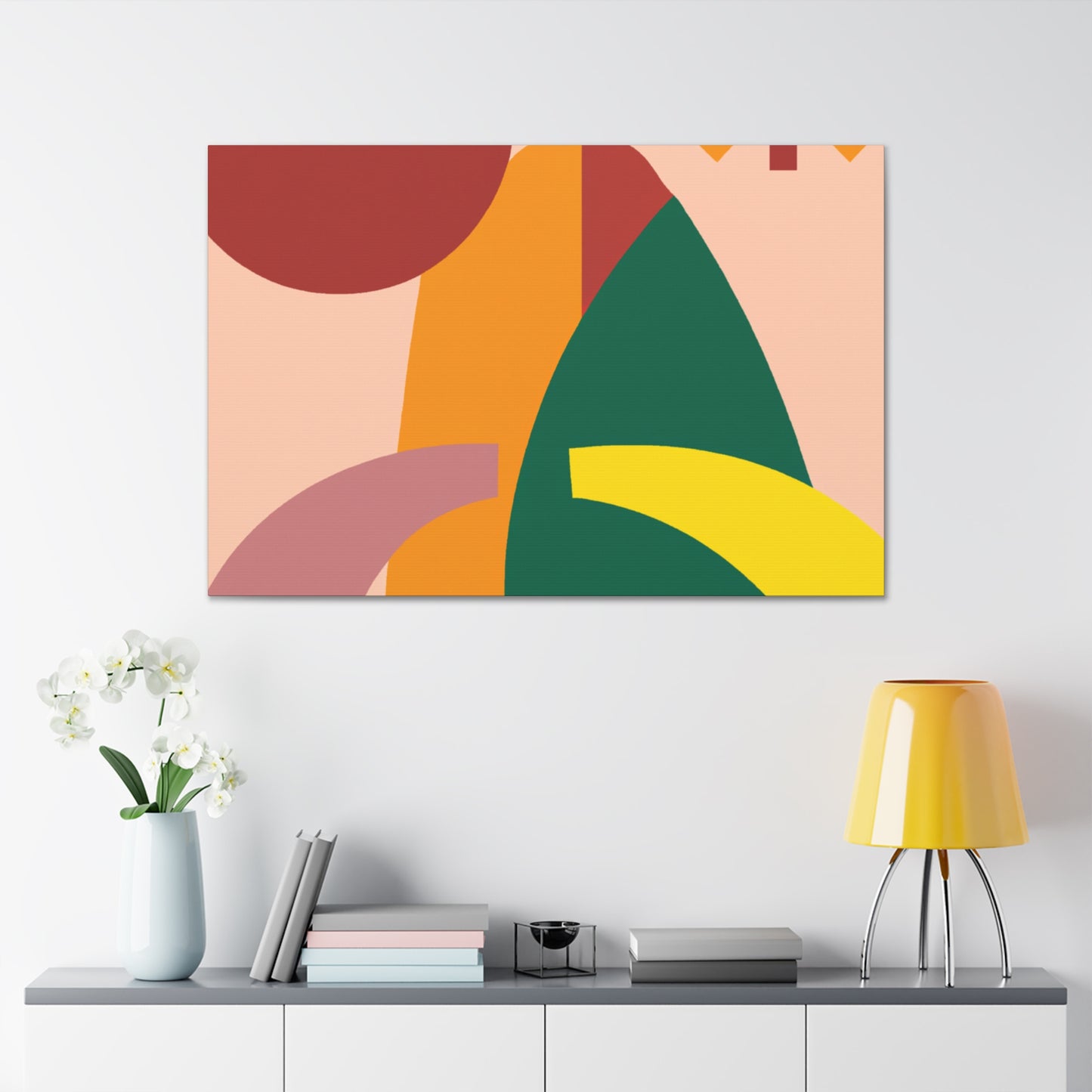 Arches Orbit- Midcentury - Canvas