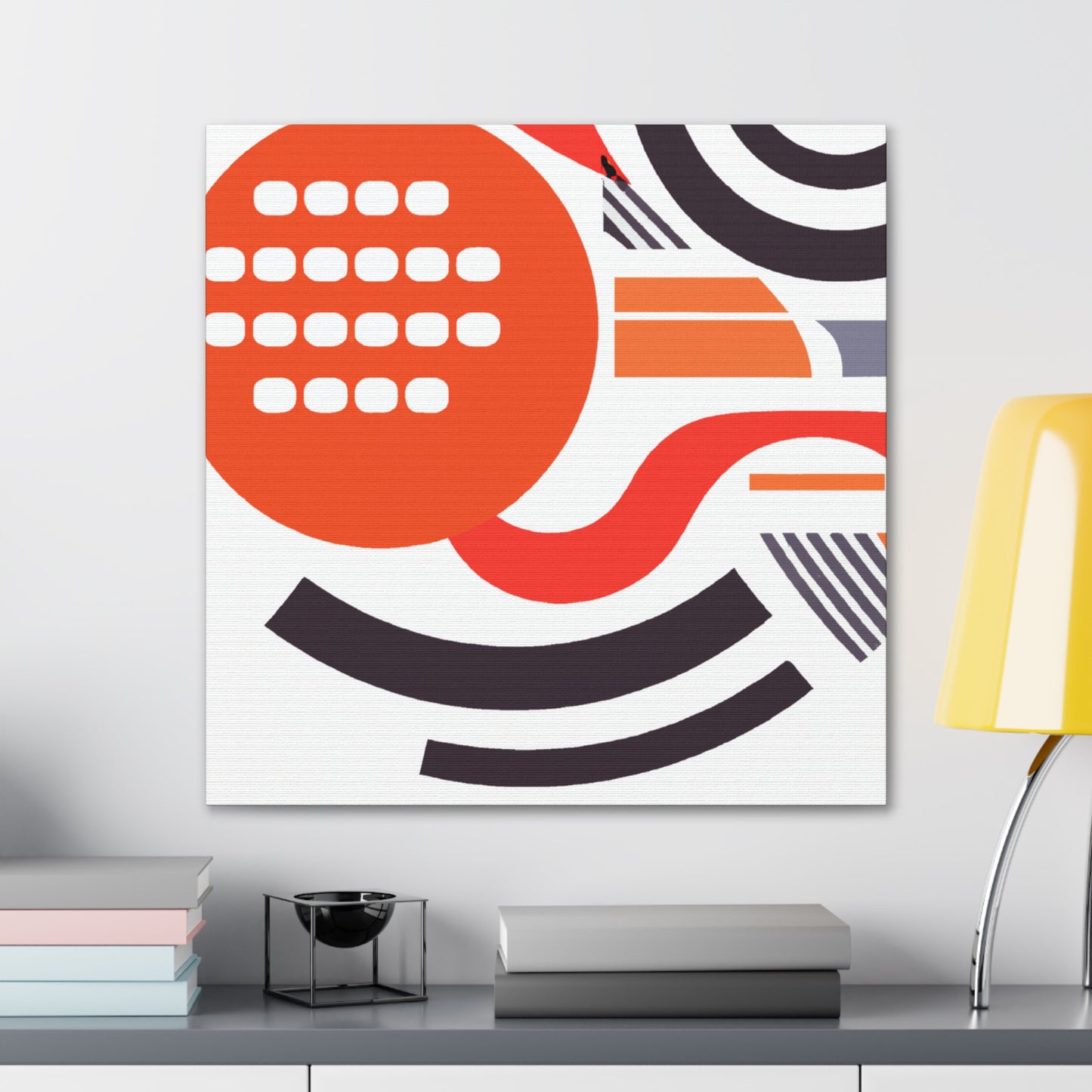 Dreamscape- Midcentury - Canvas