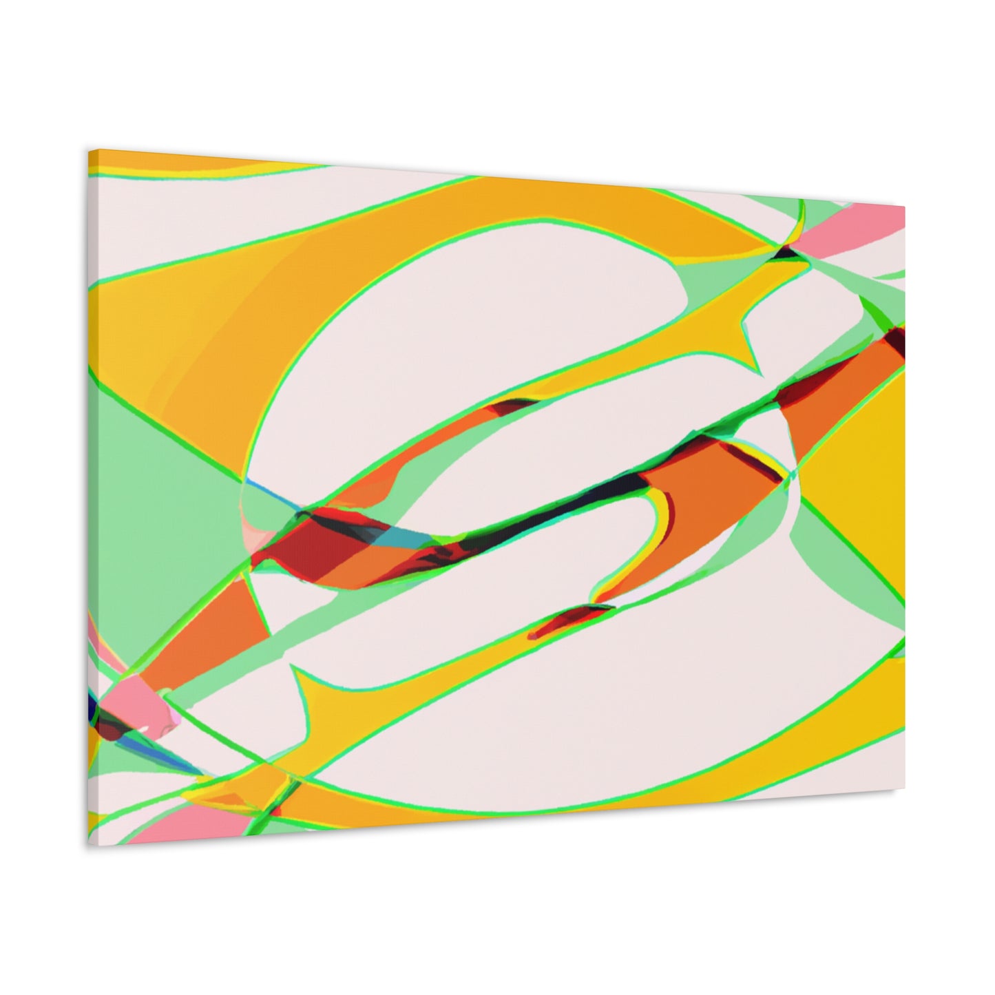Tealose - Abstract - Canvas