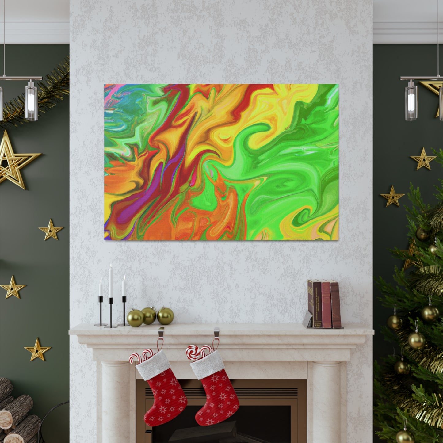 Flow- Canvas - Abstract
