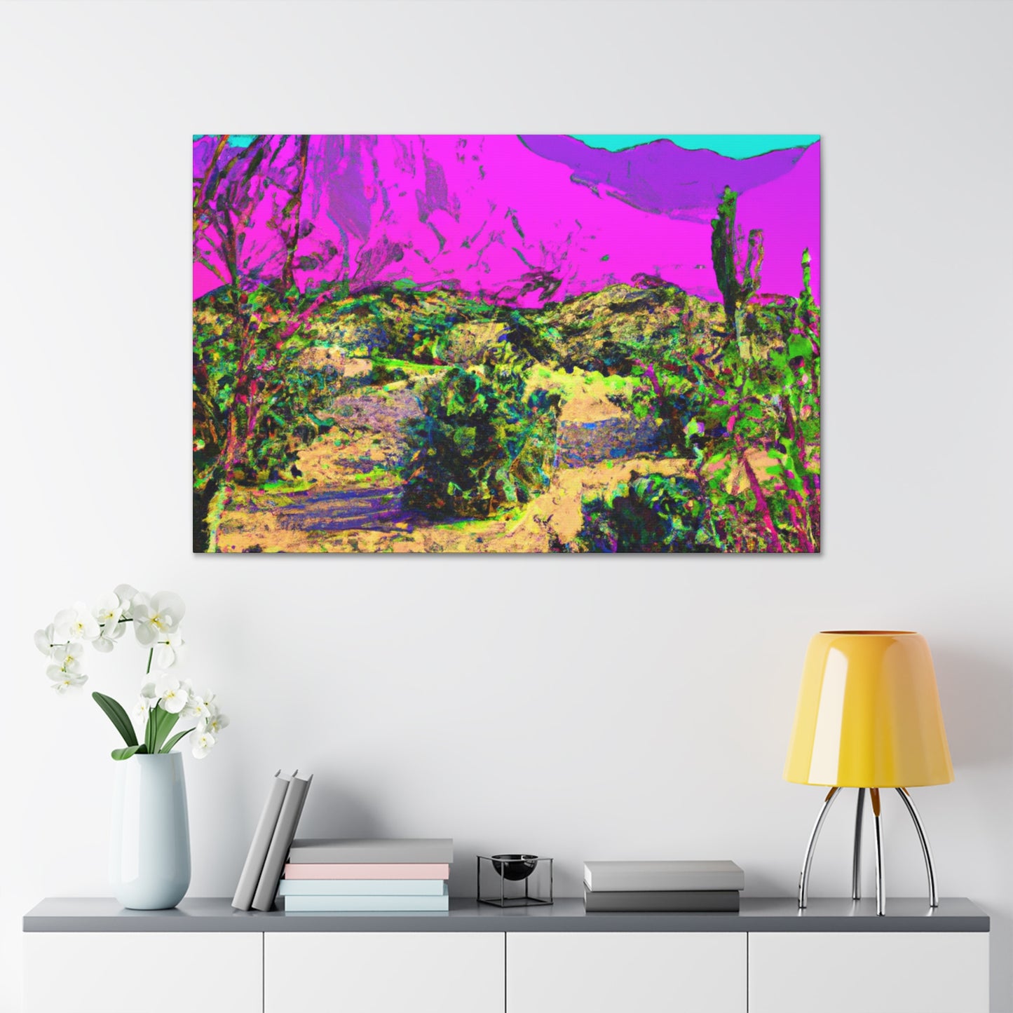 Desolate Oasis - Landscape - Canvas