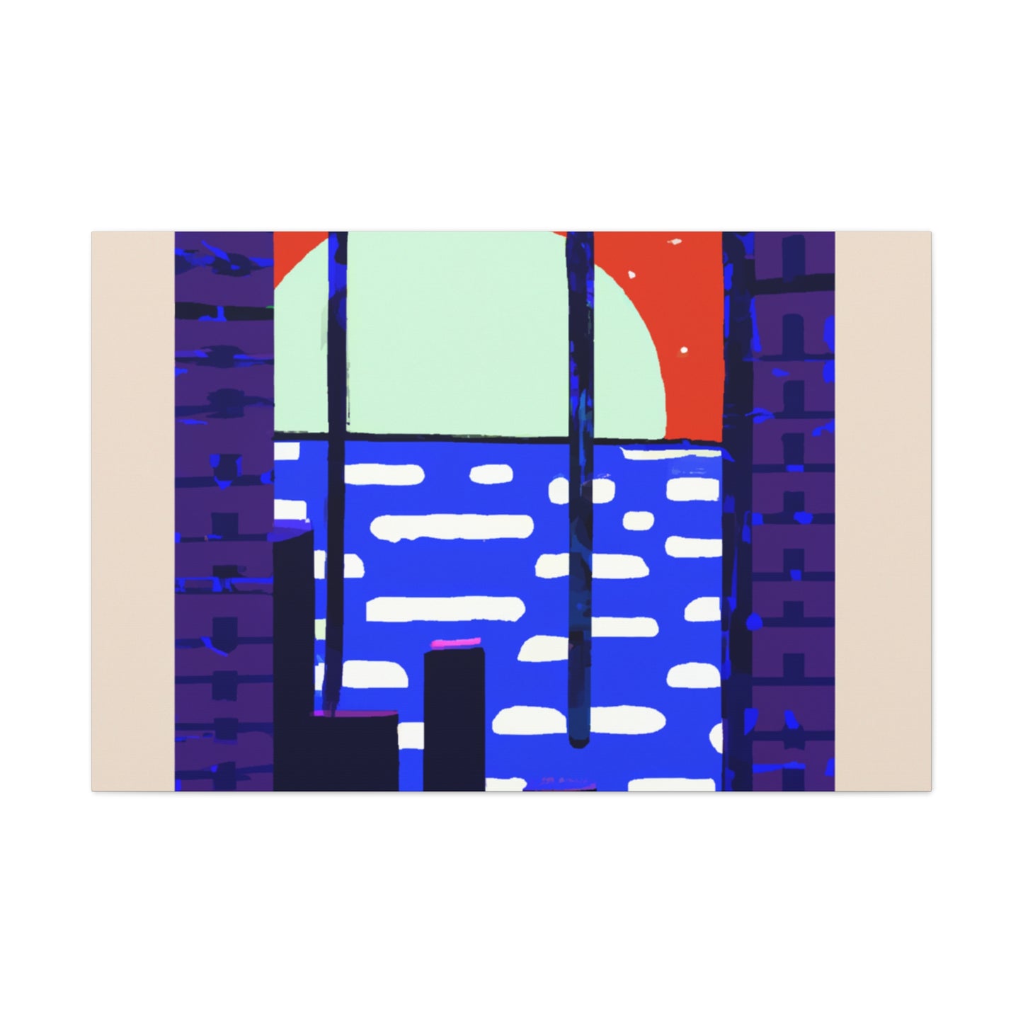 Sunny Side Up - Midcentury - Canvas