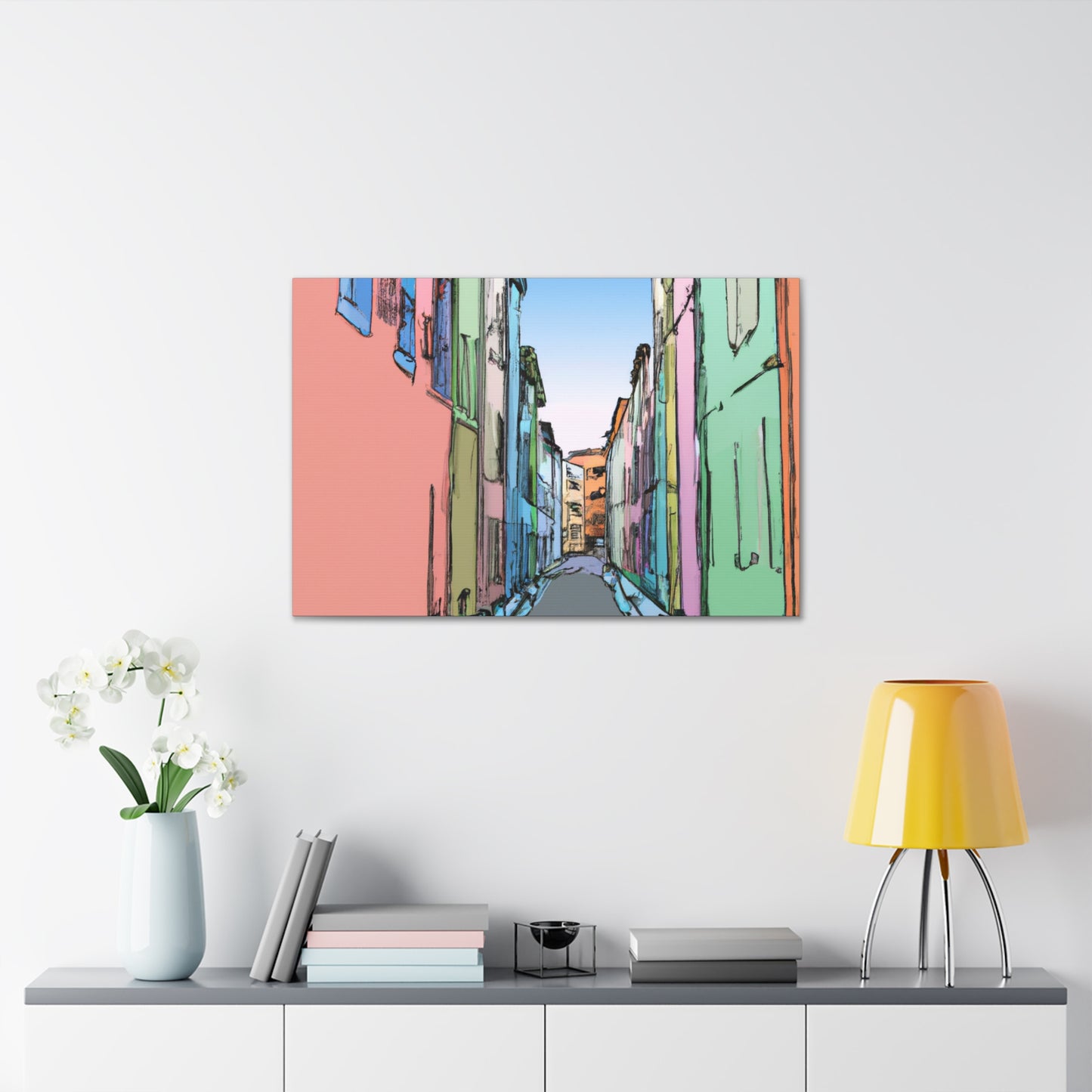 Voodoo Queen - New Orleans - Architectural Canvas