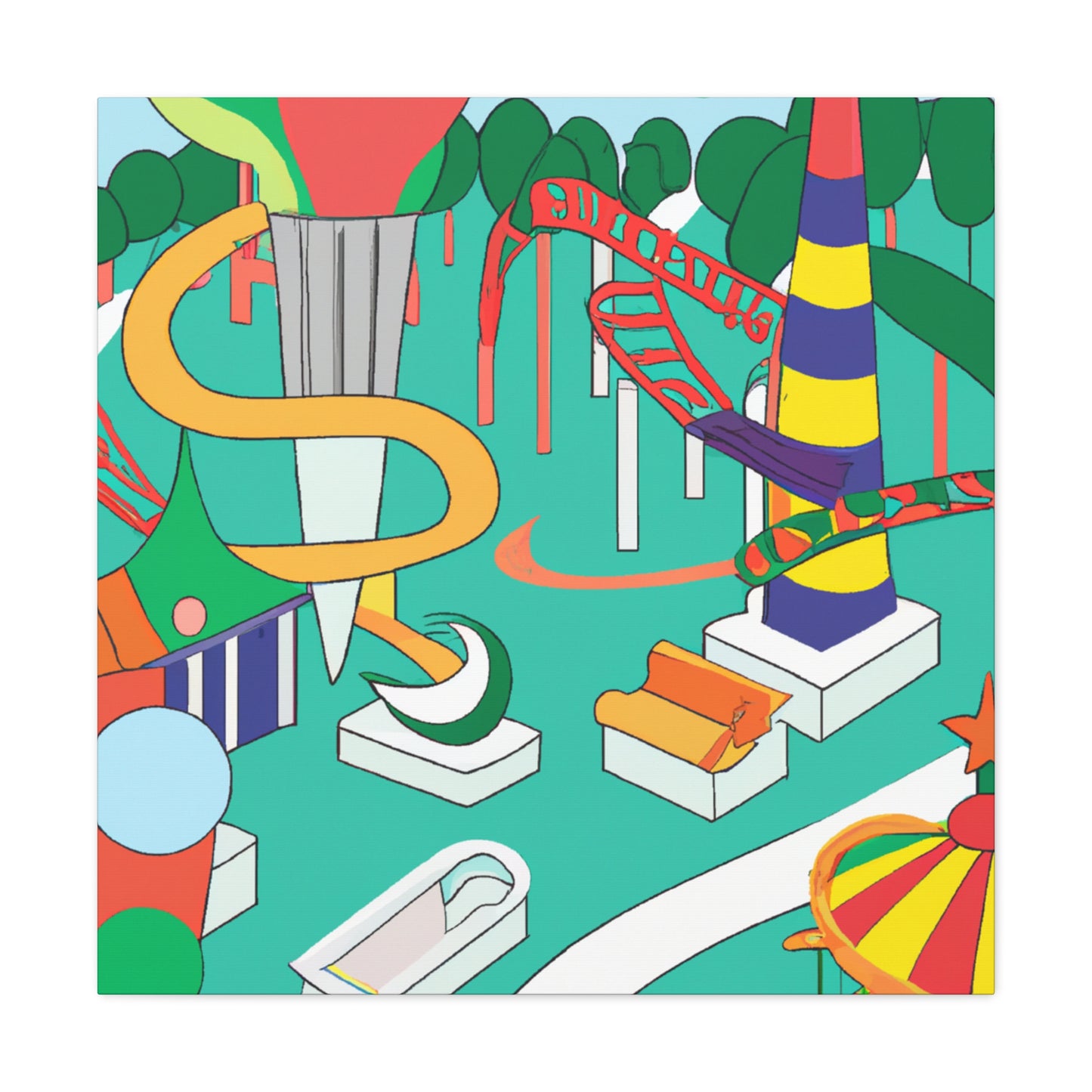 Wonderverse - Amusement - Canvas
