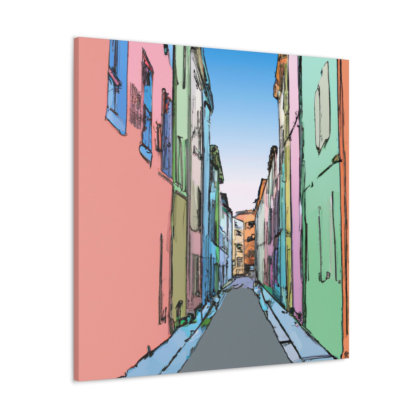 Voodoo Queen - New Orleans - Architectural Canvas