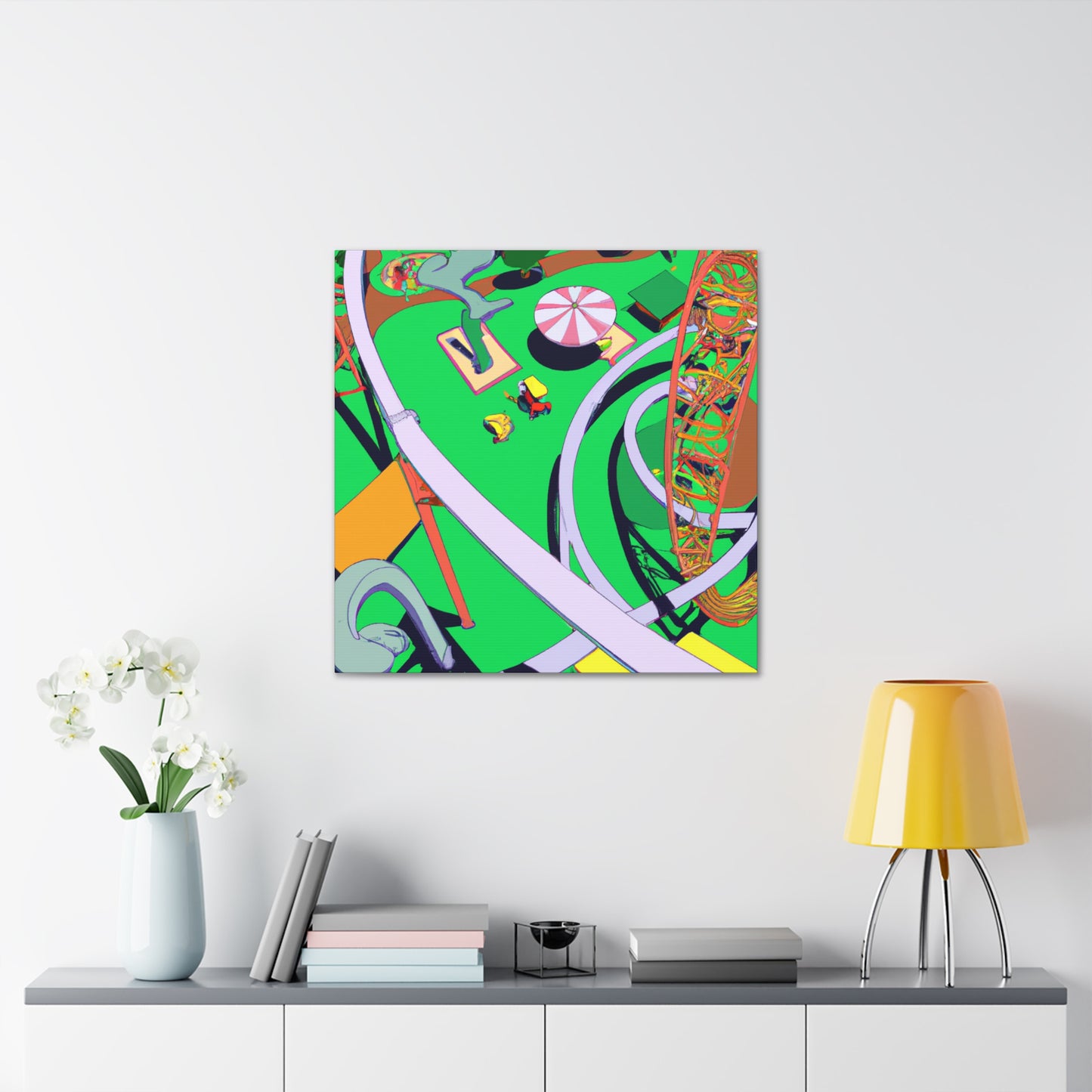 Giddyup Gulch - Amusement - Canvas