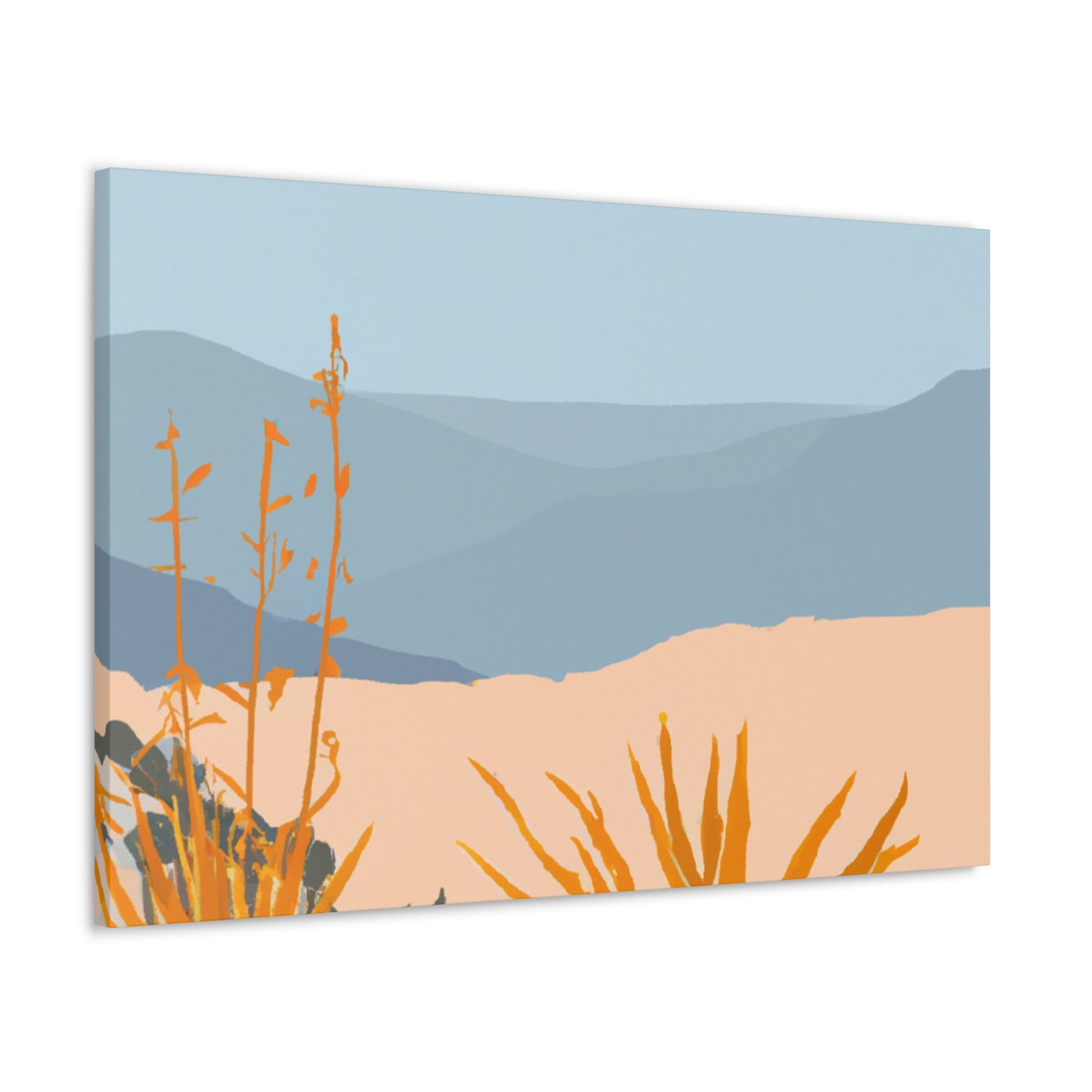 Dusty Oasis - Landscape - Canvas