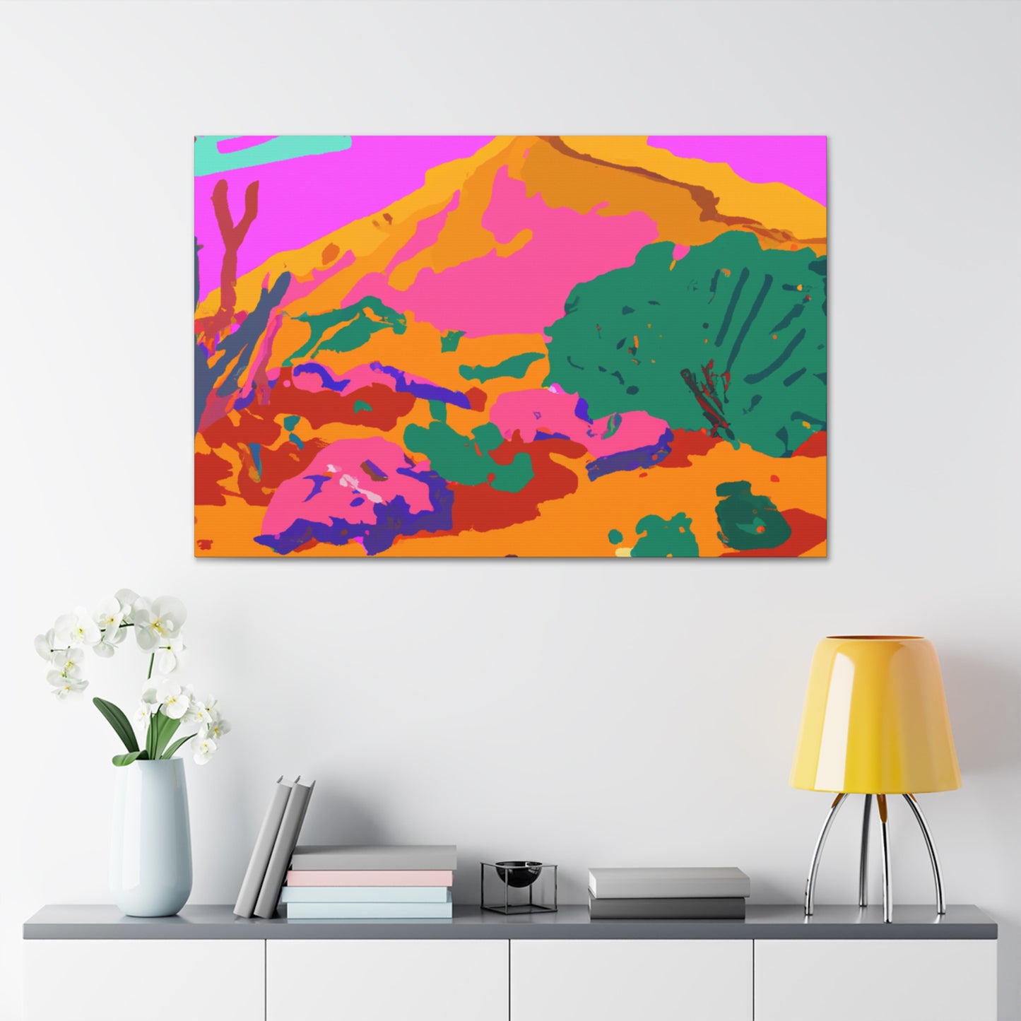 Desert Roselandscape - Canvas